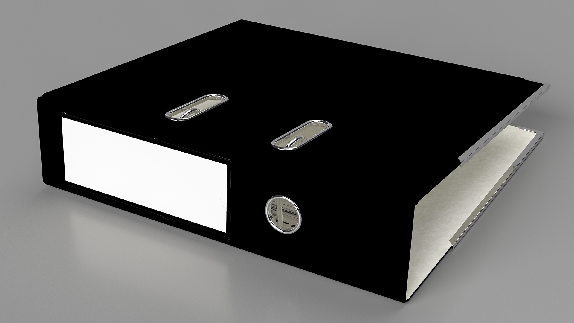 Office File for Keeping Documents Black 3D model