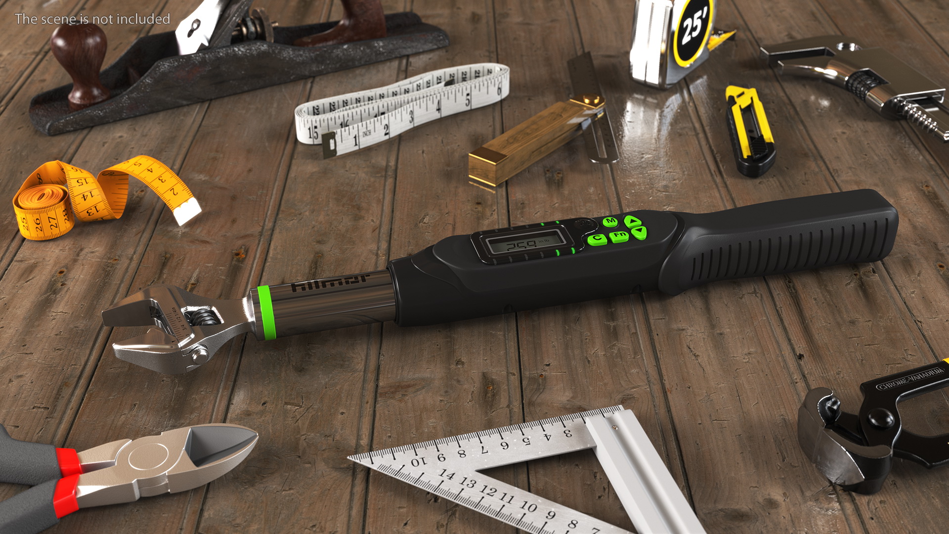 Hilmor Digital Adjustable Torque Wrench ON 3D