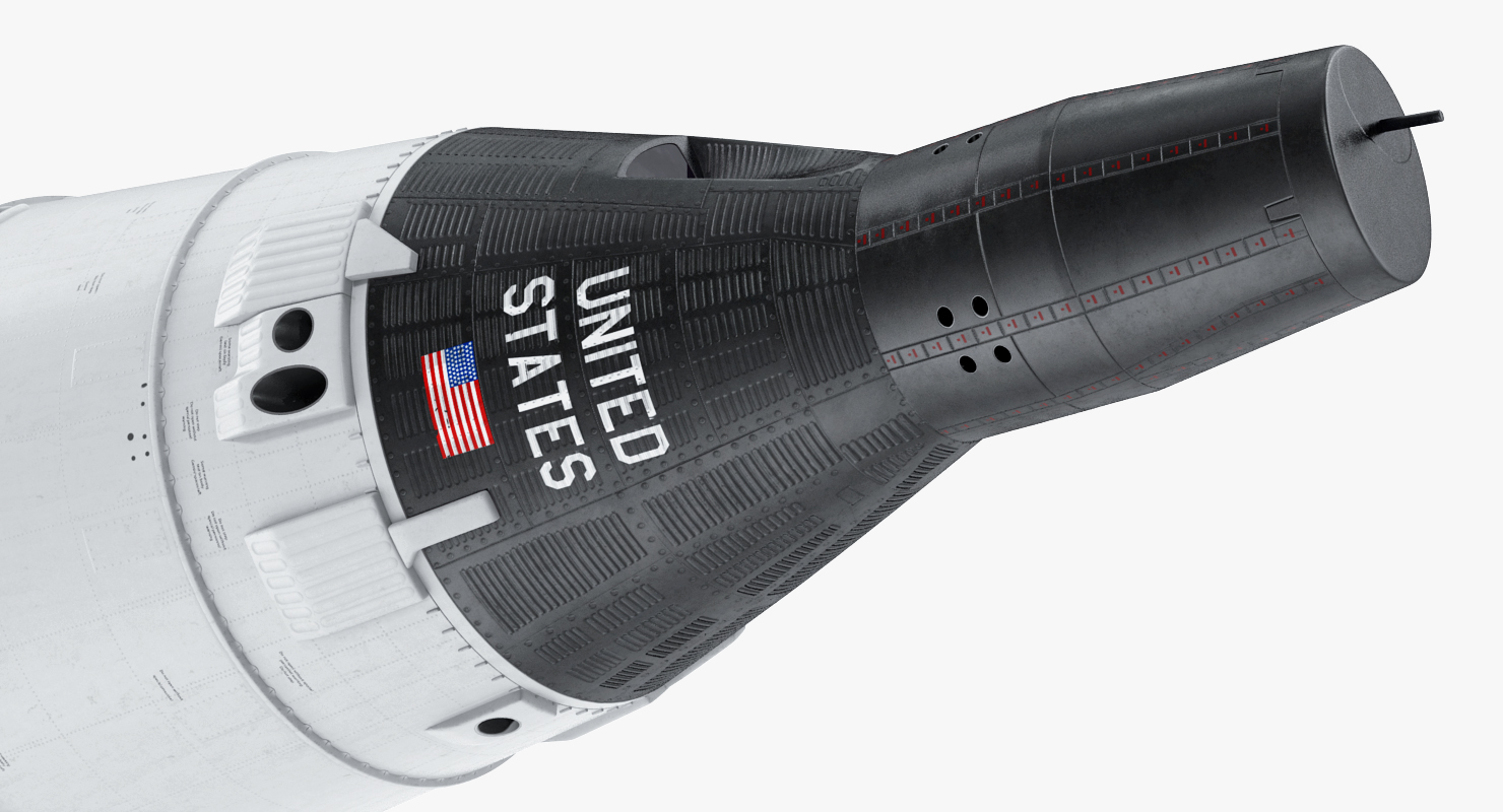 Gemini Spacecraft 3D