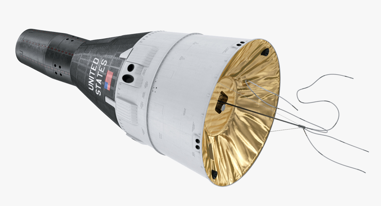 Gemini Spacecraft 3D