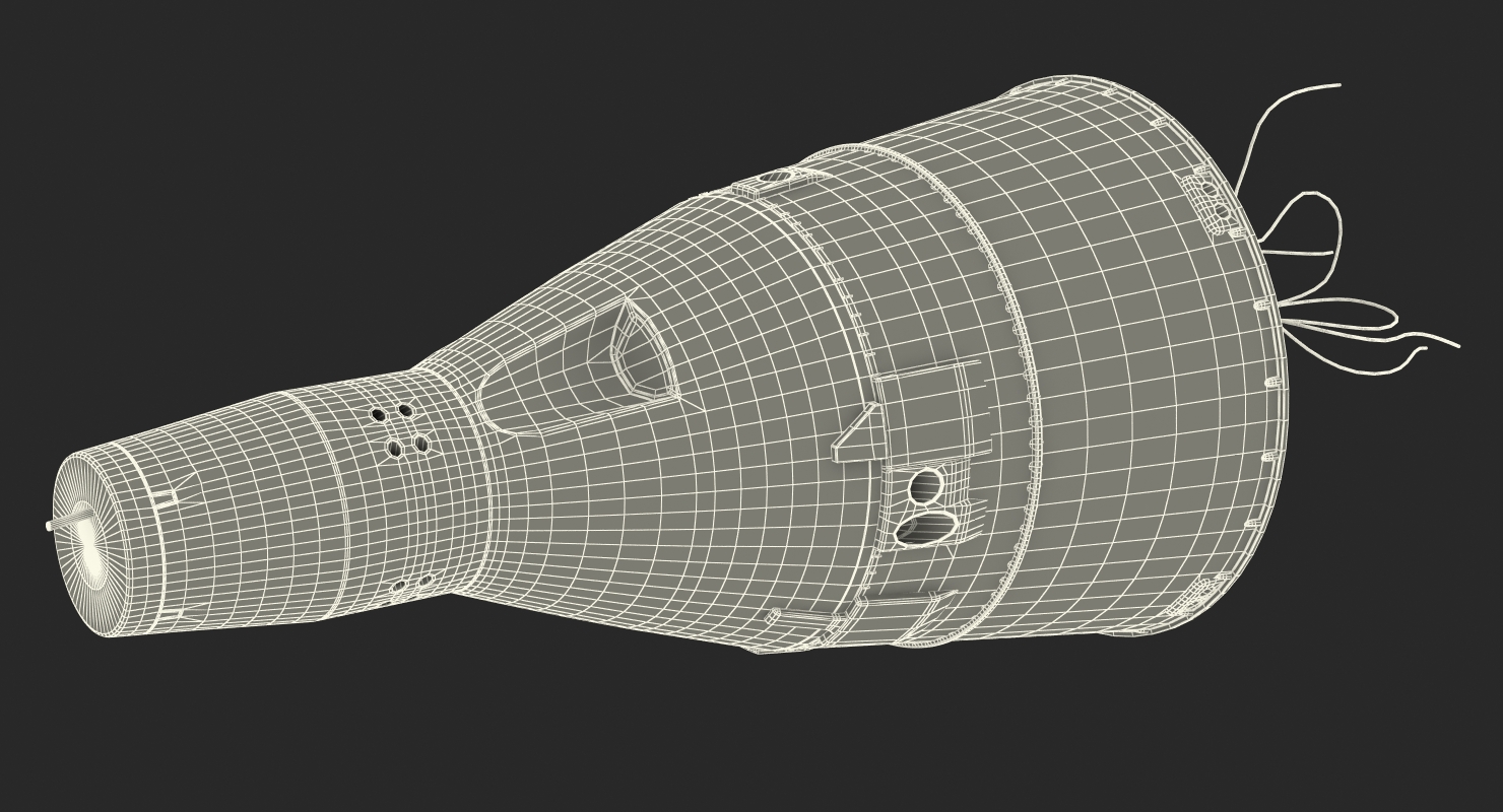 Gemini Spacecraft 3D