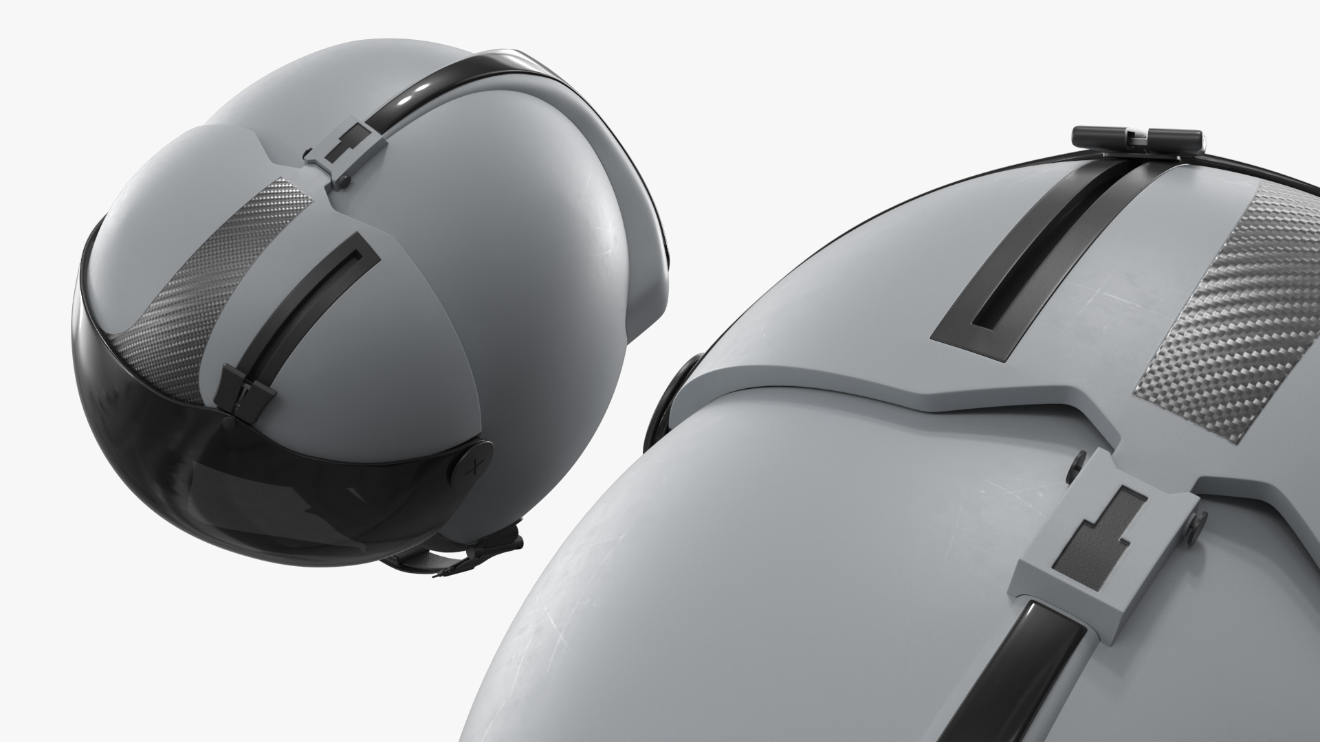 Elbit Systems JHMCS II Pilot Helmet Gray Black, view 4