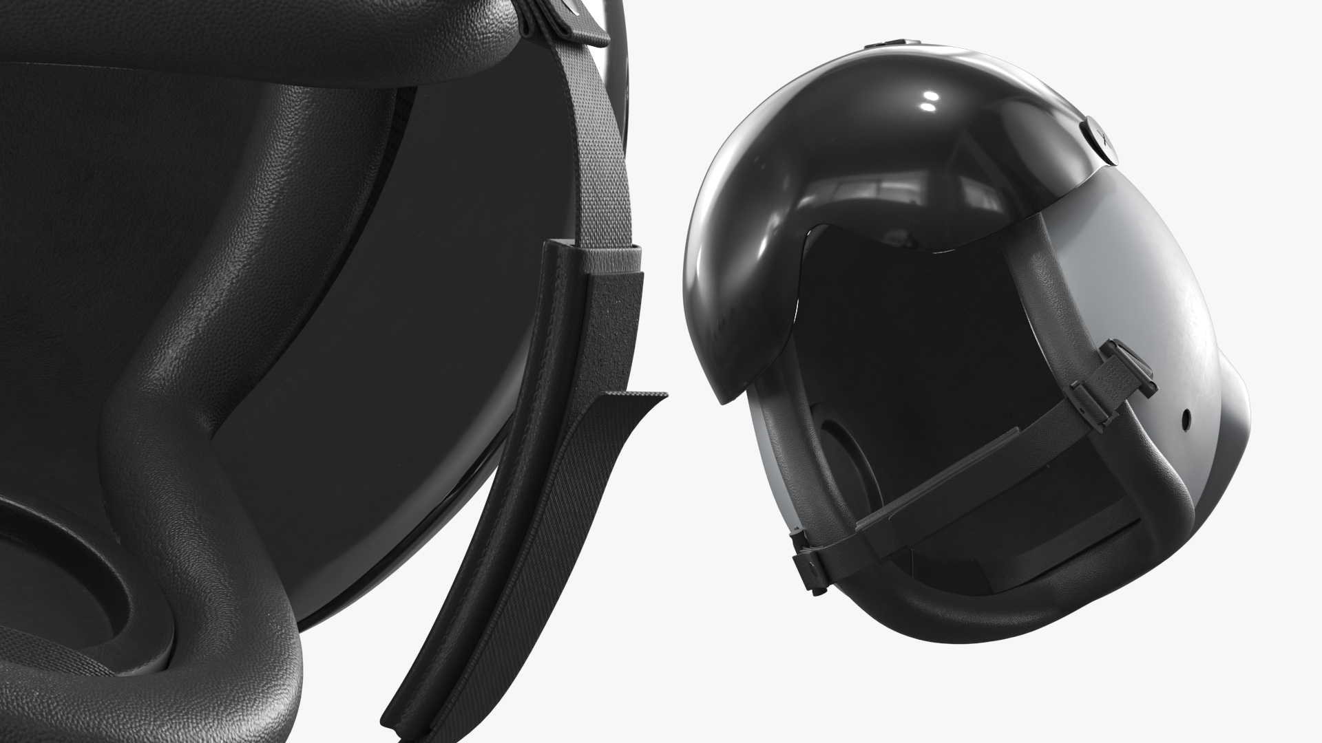 Elbit Systems JHMCS II Pilot Helmet Gray Black, view 5