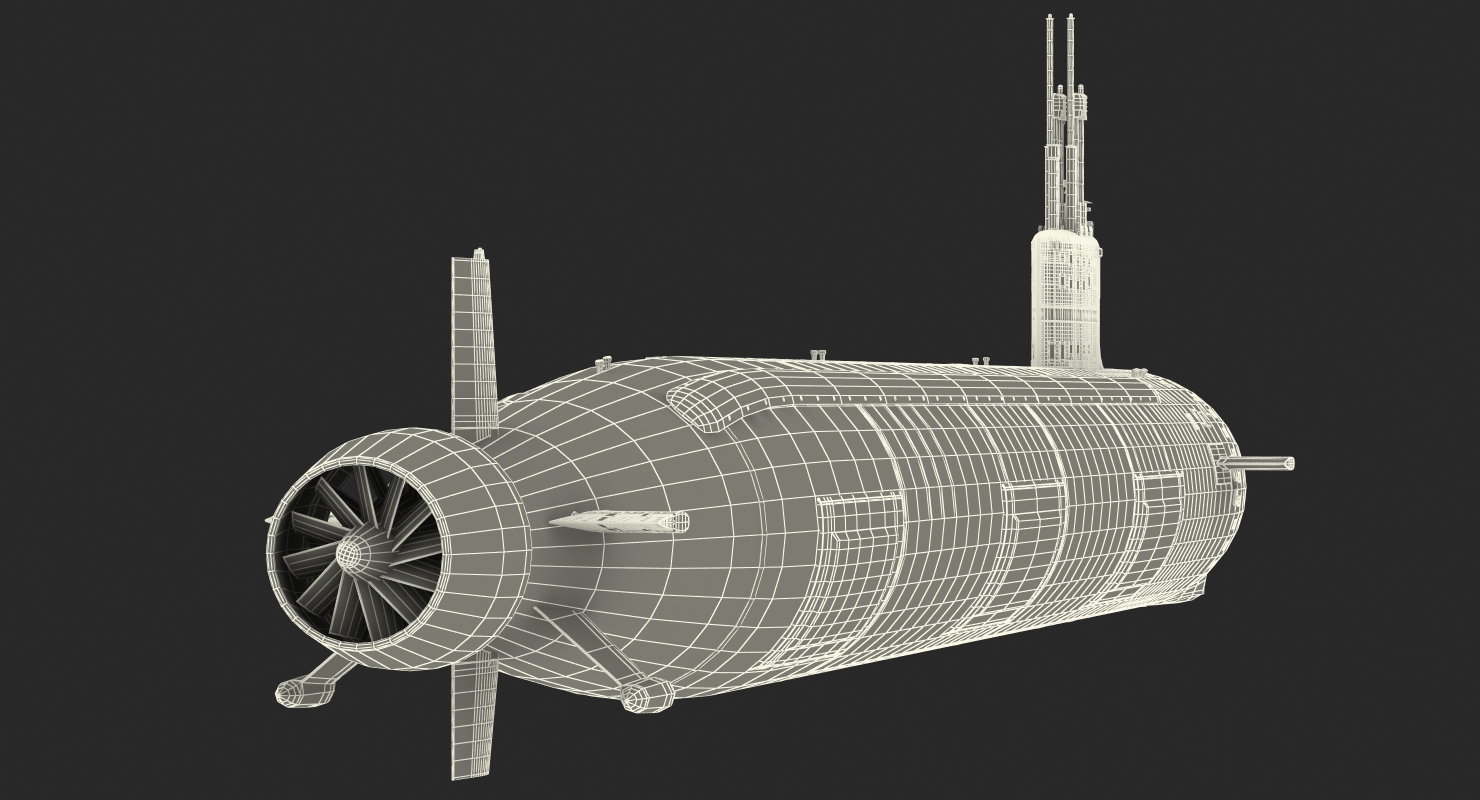 US Submarine Virginia SSN 774 3D model