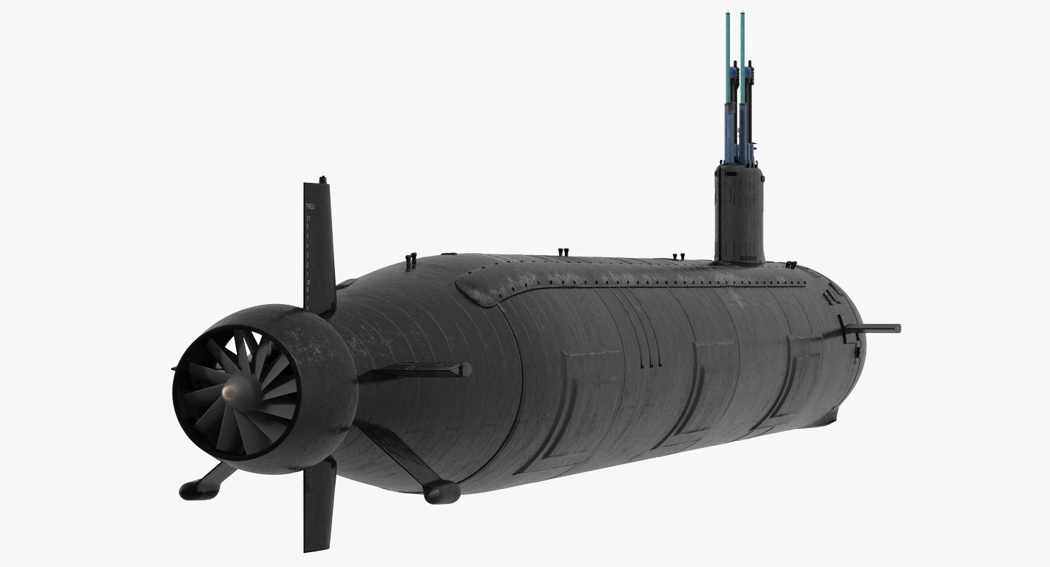 US Submarine Virginia SSN 774 3D model