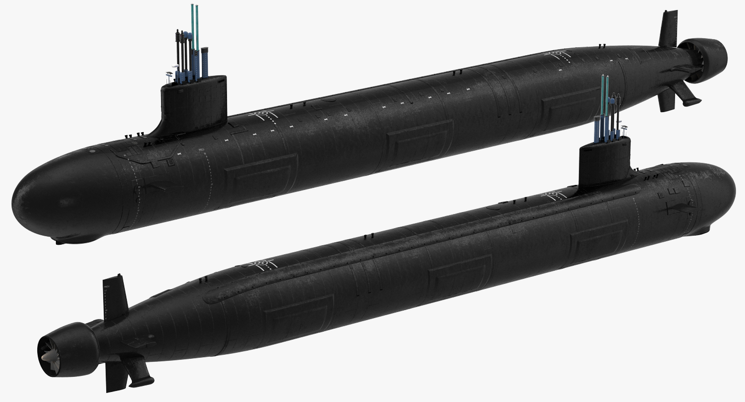 US Submarine Virginia SSN 774 3D model