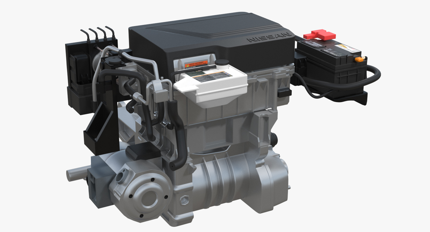 3D model Nissan Leaf Engine 2