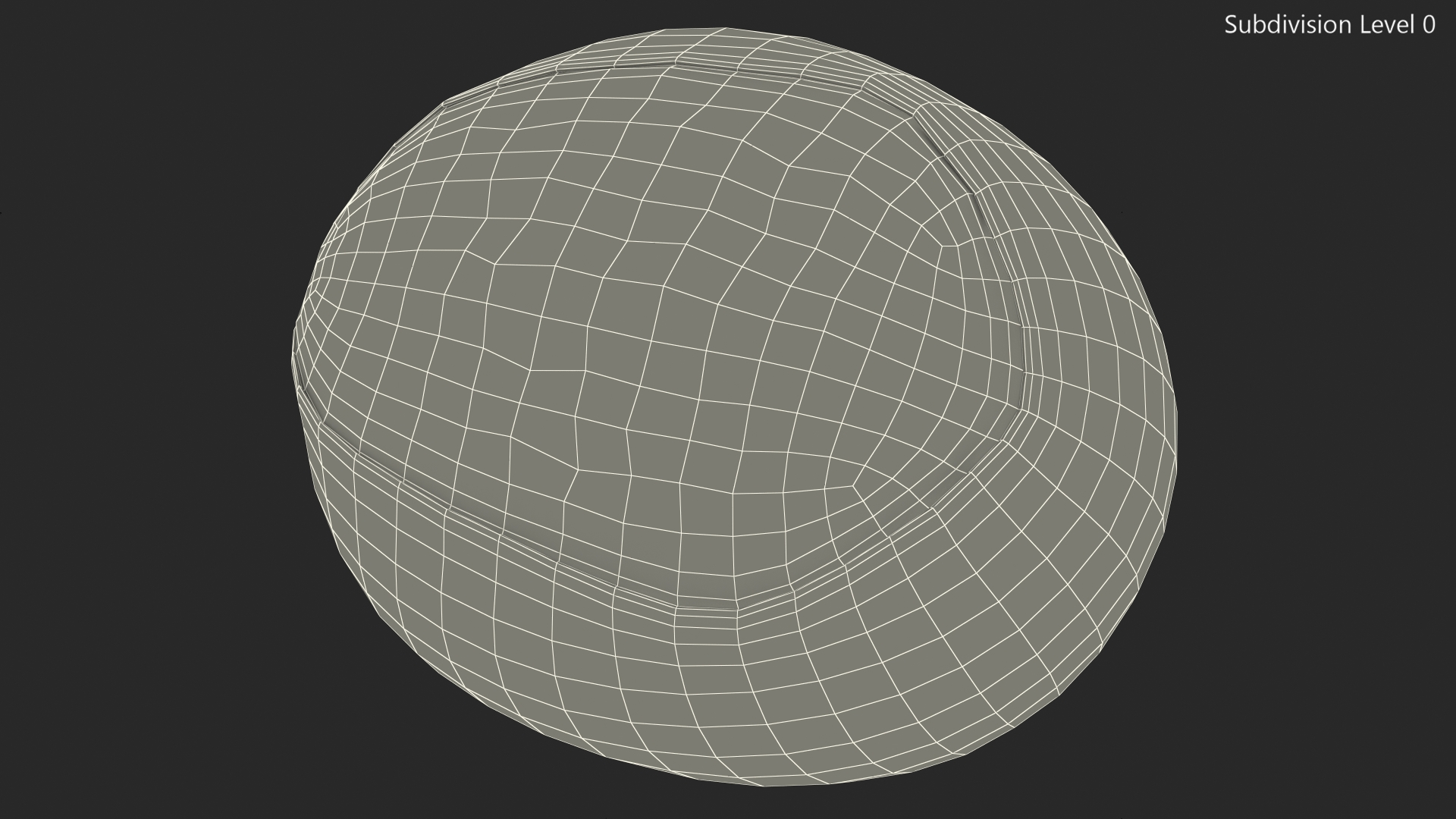 3D model Shea Nut