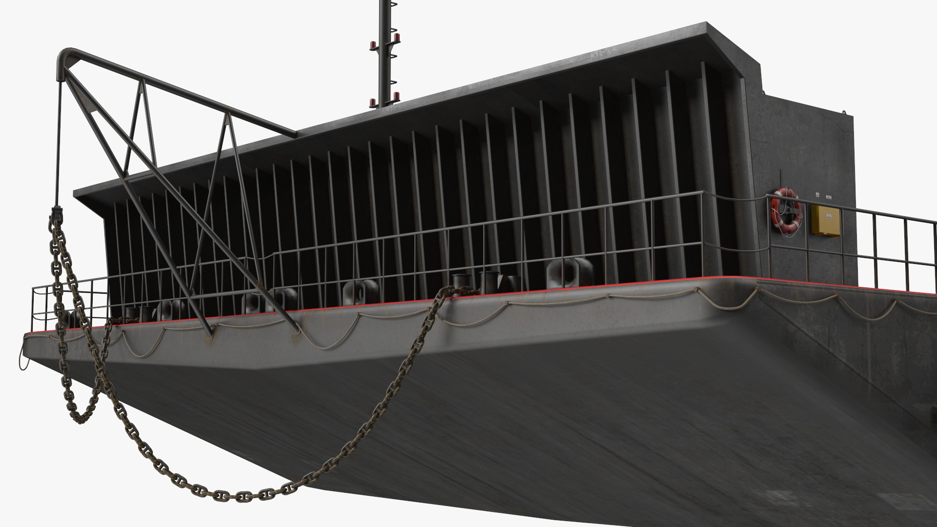 3D Autonomous Spaceport Drone Ship