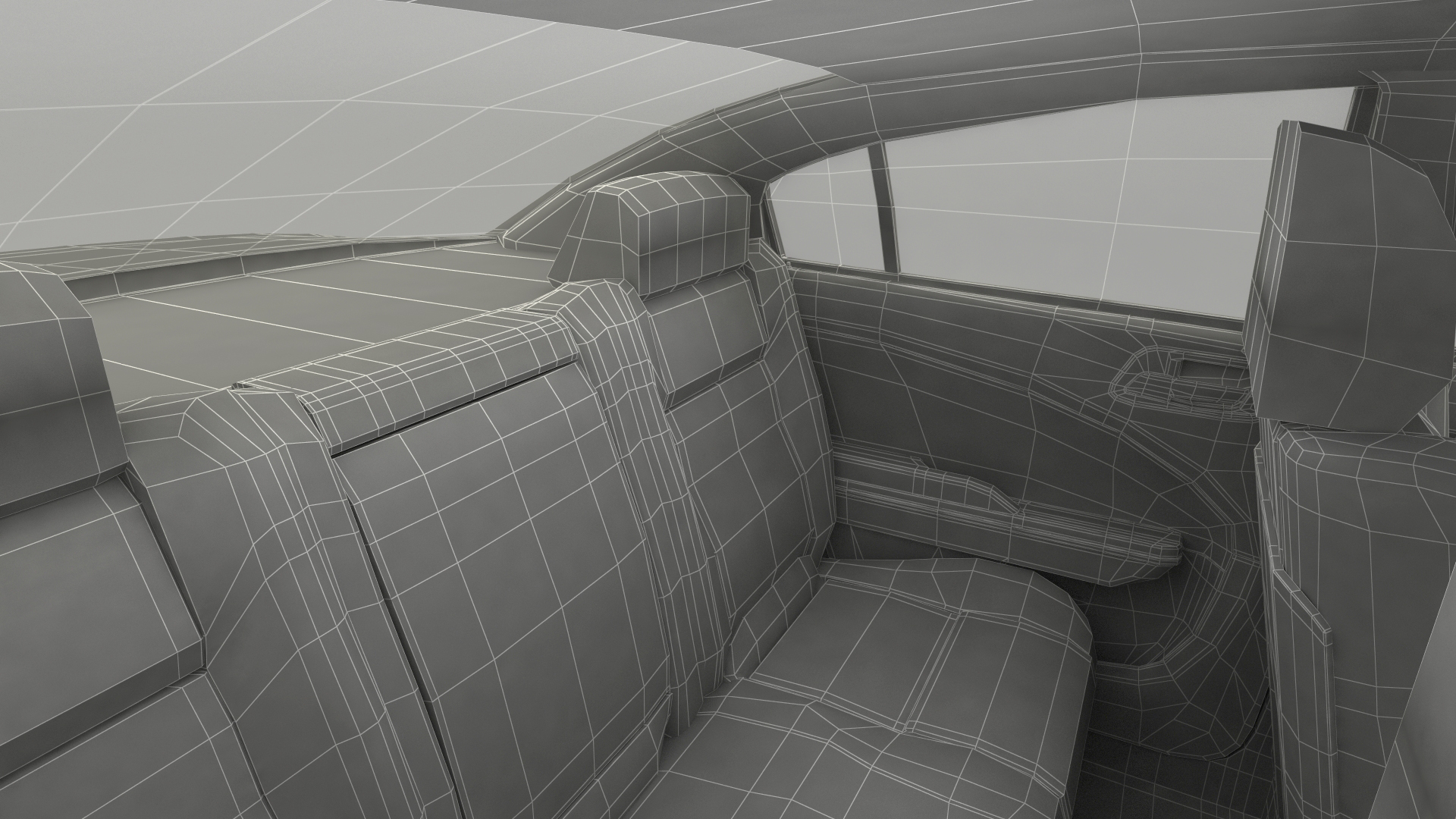 3D Dodge Charger Pursuit 2015 Rigged model