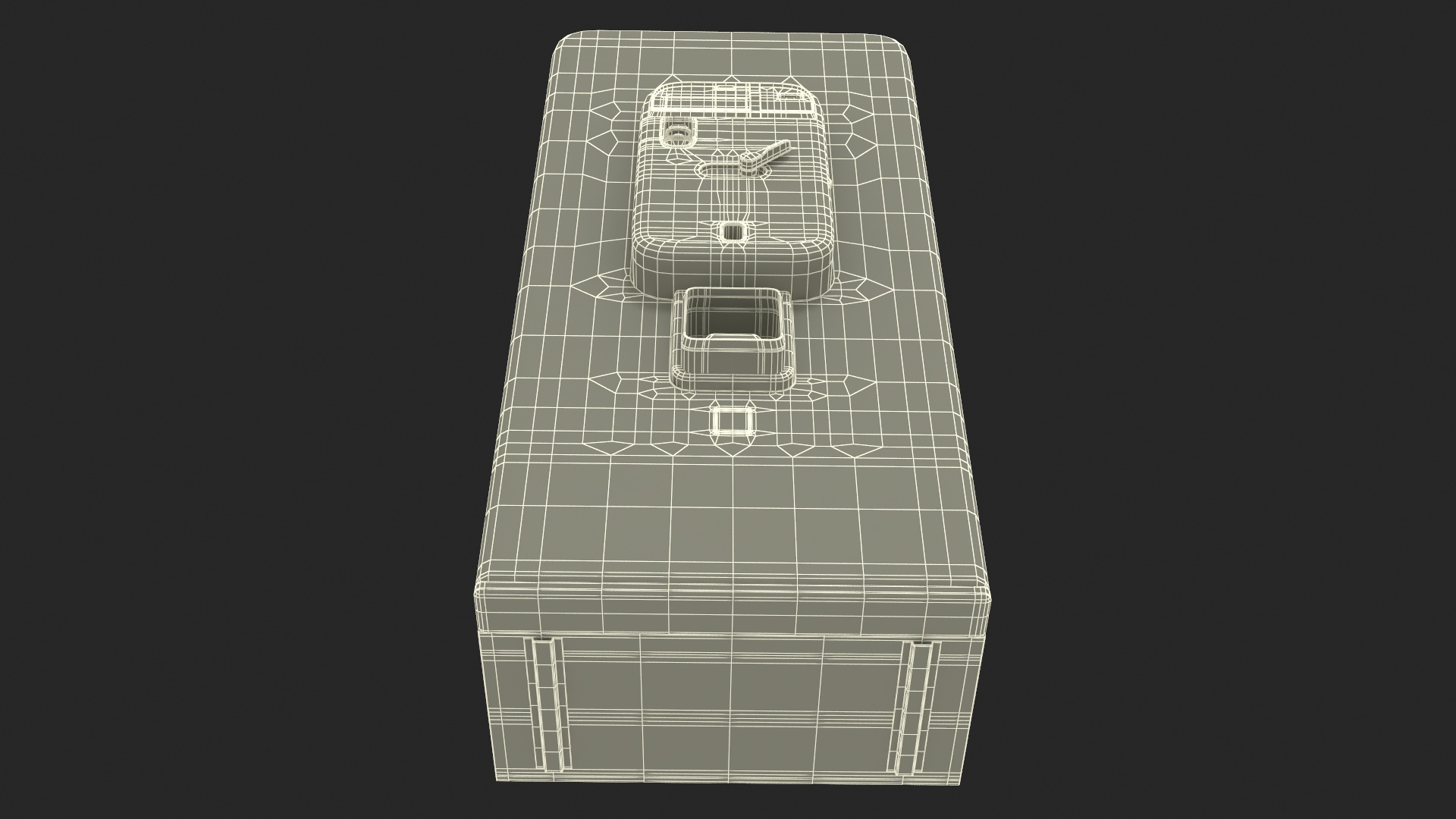 3D Vintage Soda Vending Machine model