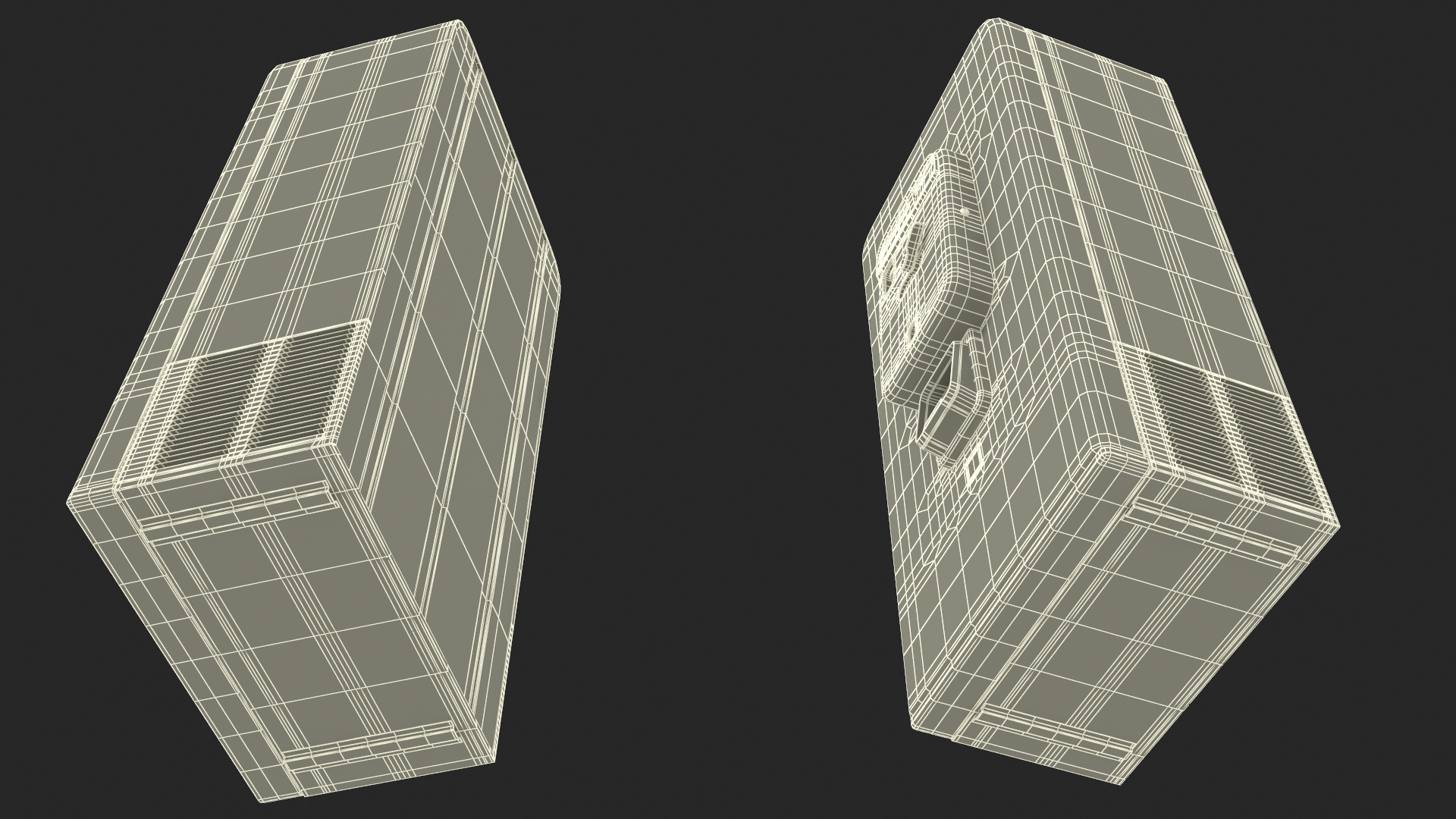 3D Vintage Soda Vending Machine model