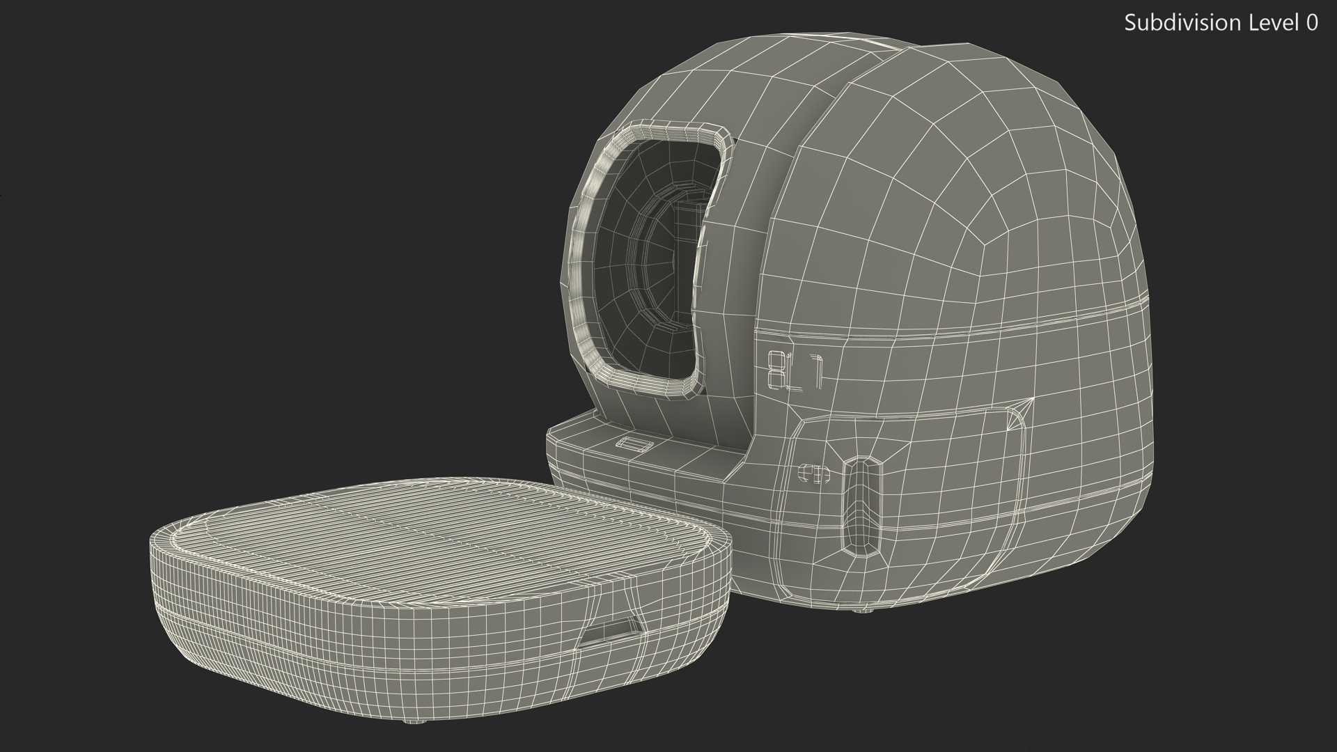 3D model Cat Litter Box Petkit Pura Max