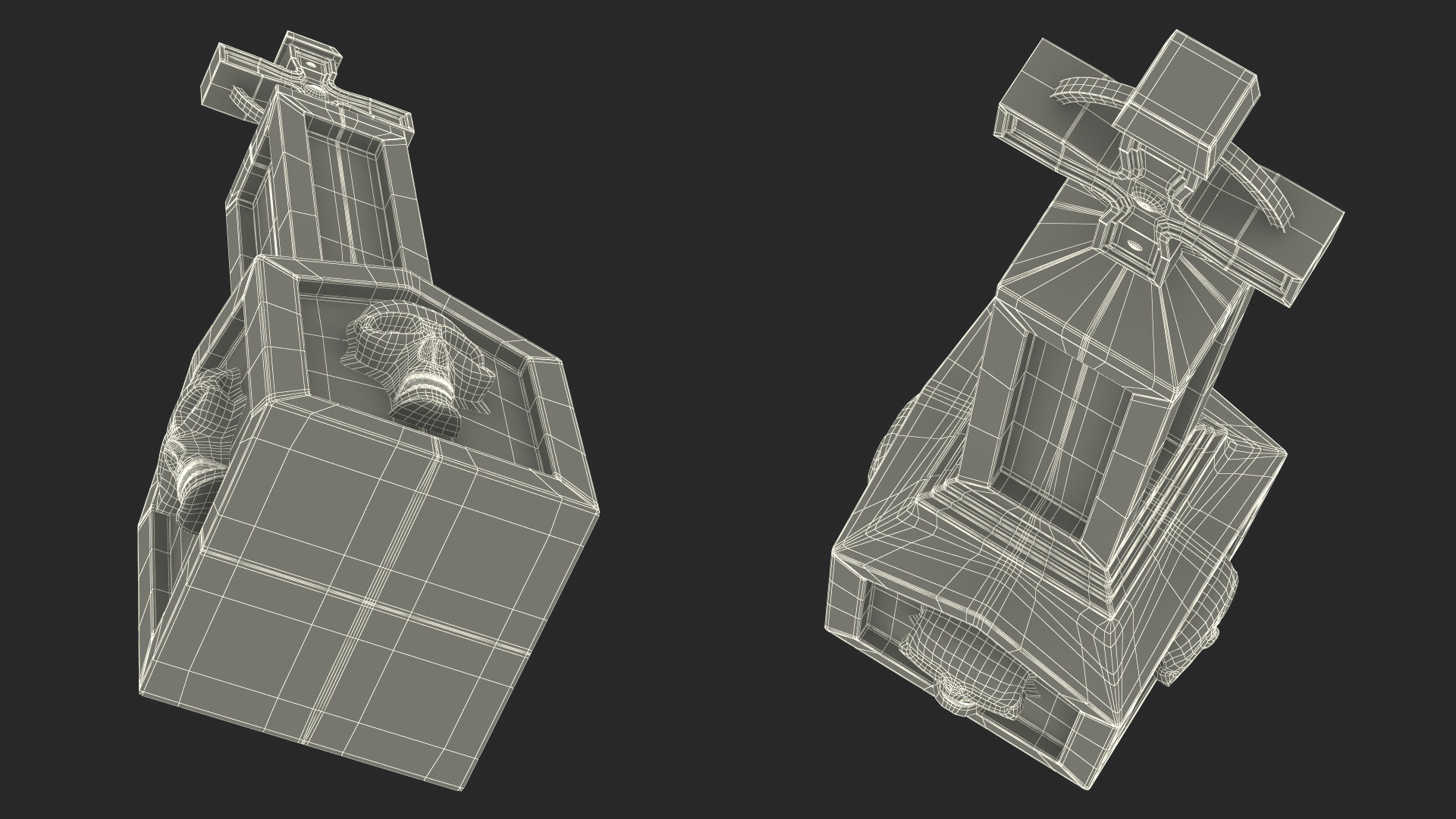 Halloween Tombstone 3D model