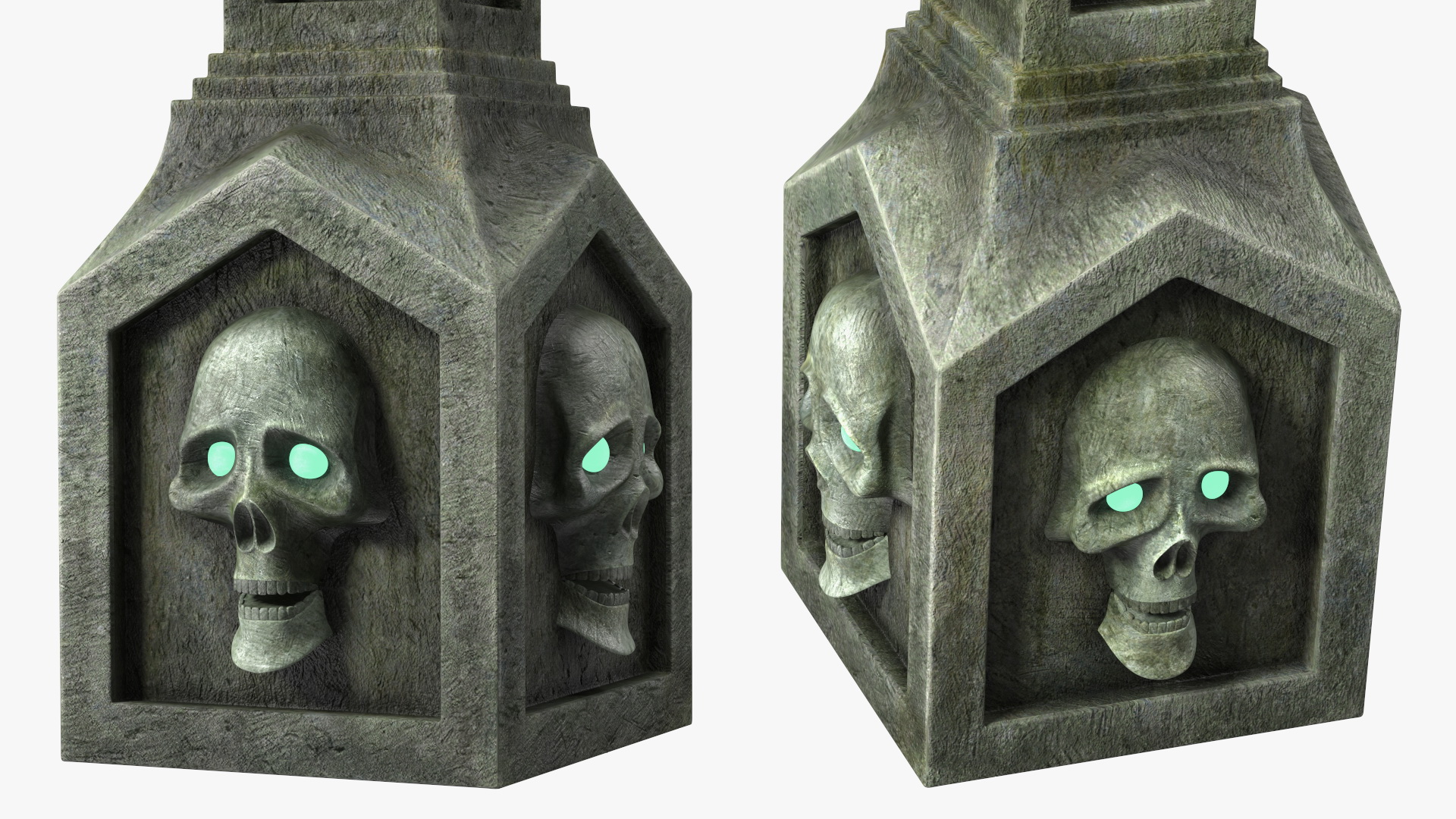 Halloween Tombstone 3D model