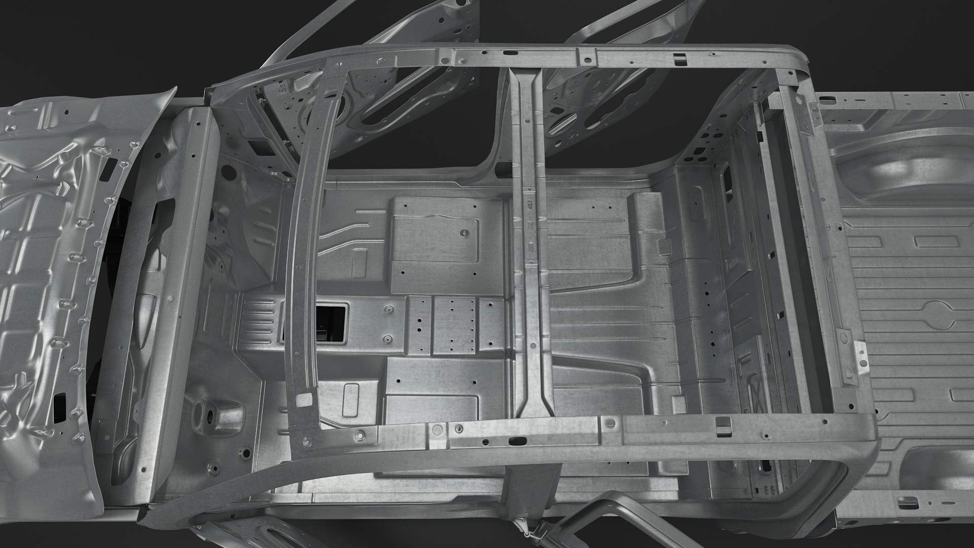 3D Car Frame Pickup