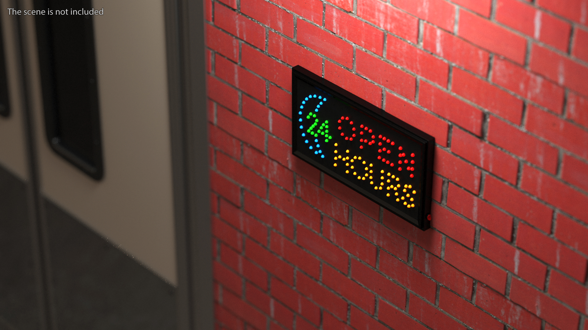 3D LED Sign Decor for Business Open 24 Hours