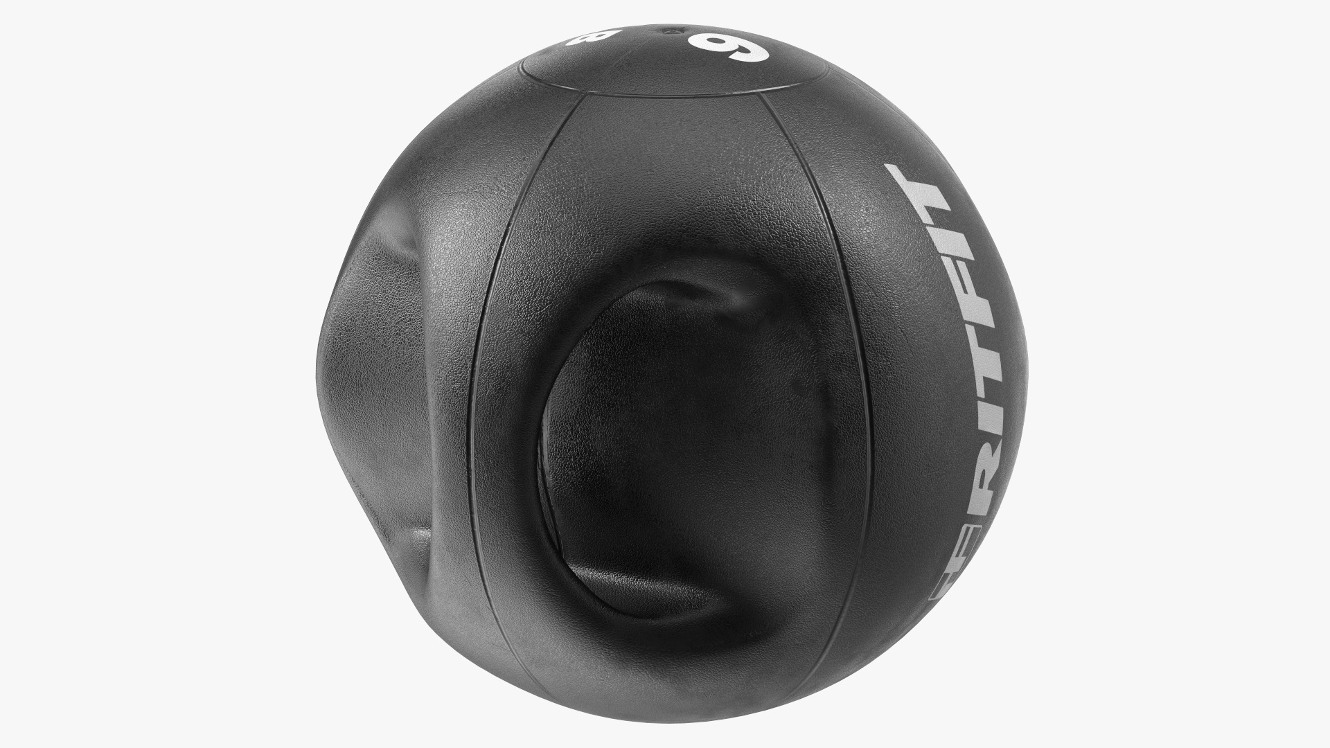 Dual Grip Medicine Ball Ritfit 6LB 3D model