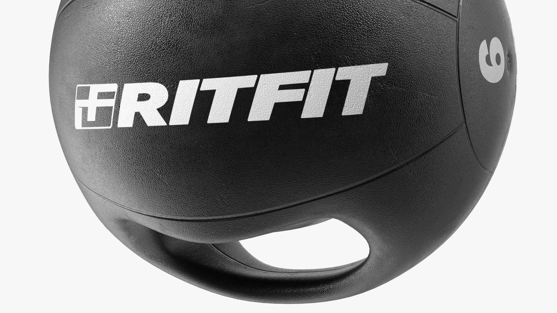 Dual Grip Medicine Ball Ritfit 6LB 3D model