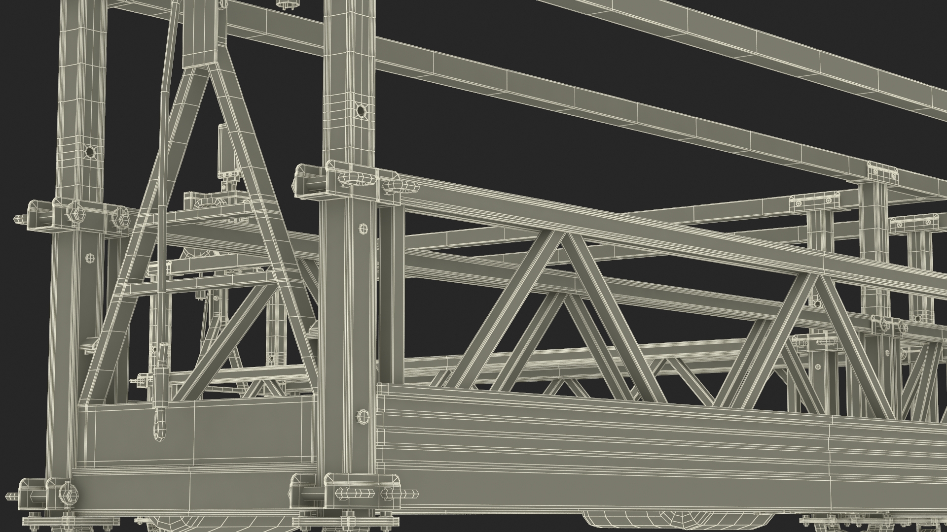 3D Window Cleaning Corner Platform