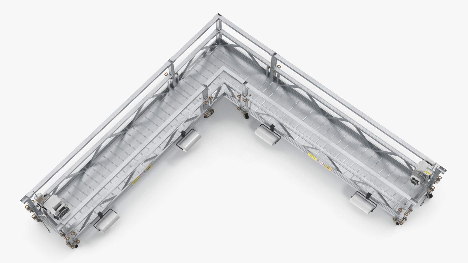 3D Window Cleaning Corner Platform