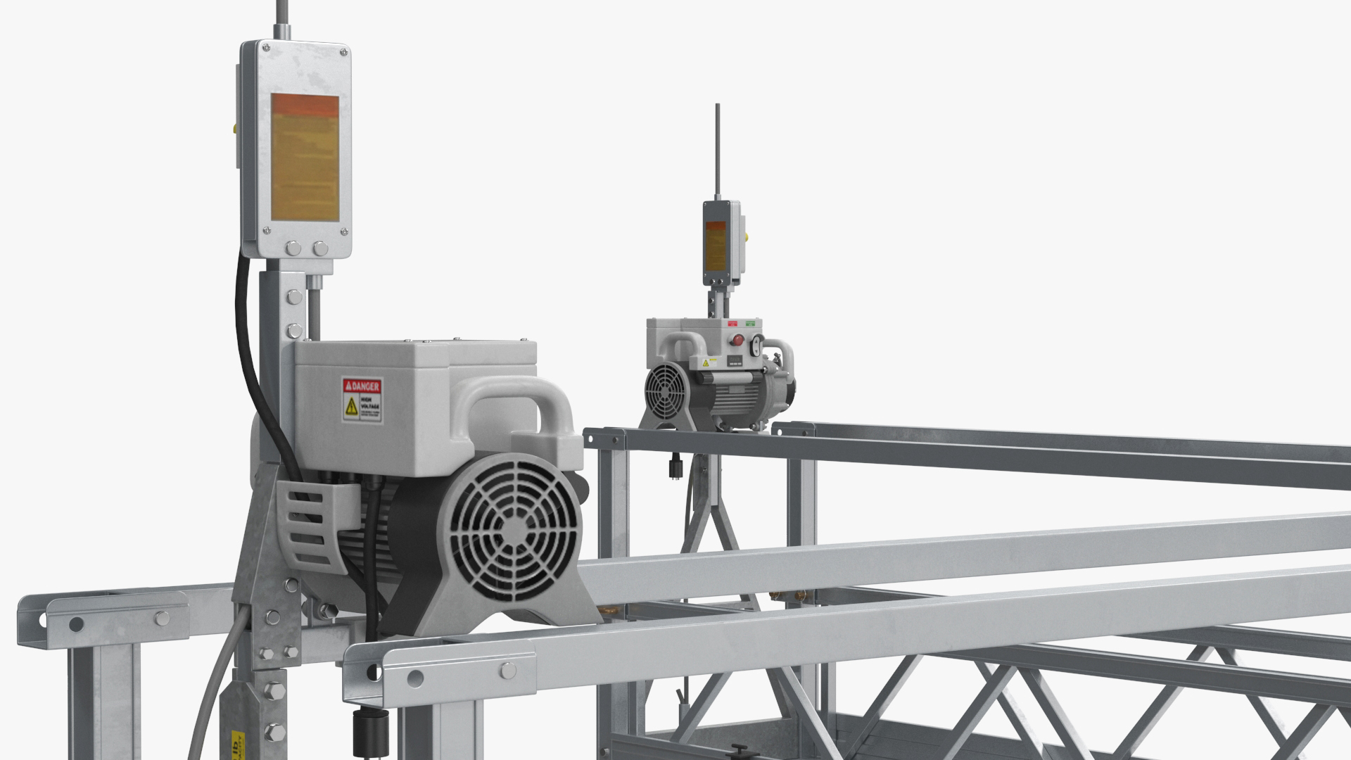 3D Window Cleaning Corner Platform
