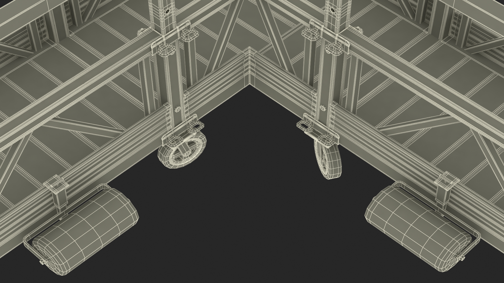3D Window Cleaning Corner Platform