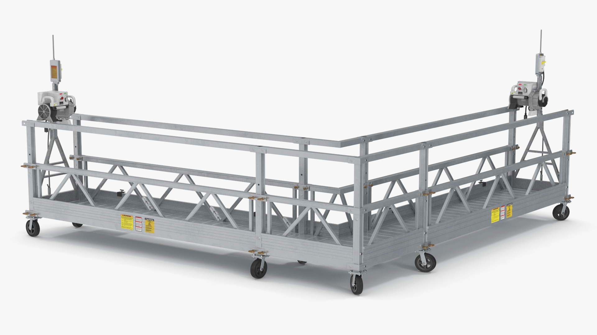 3D Window Cleaning Corner Platform