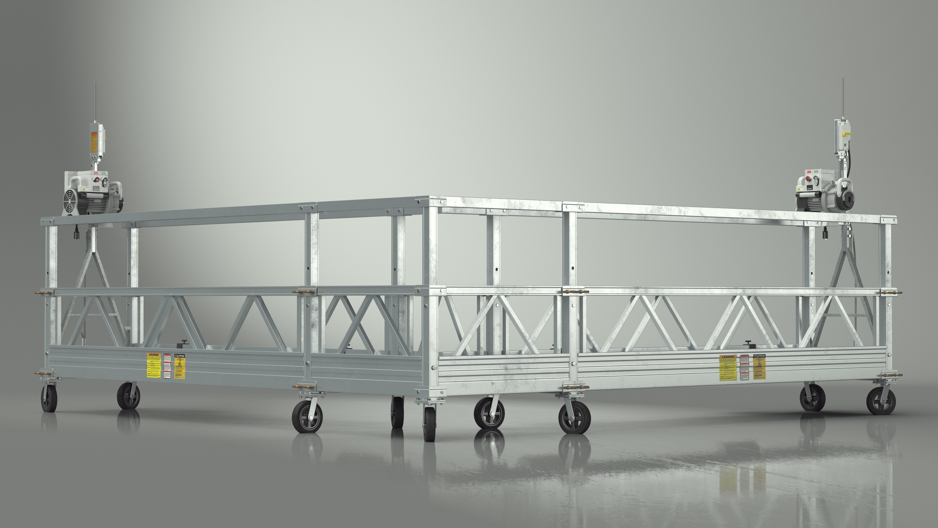 3D Window Cleaning Corner Platform