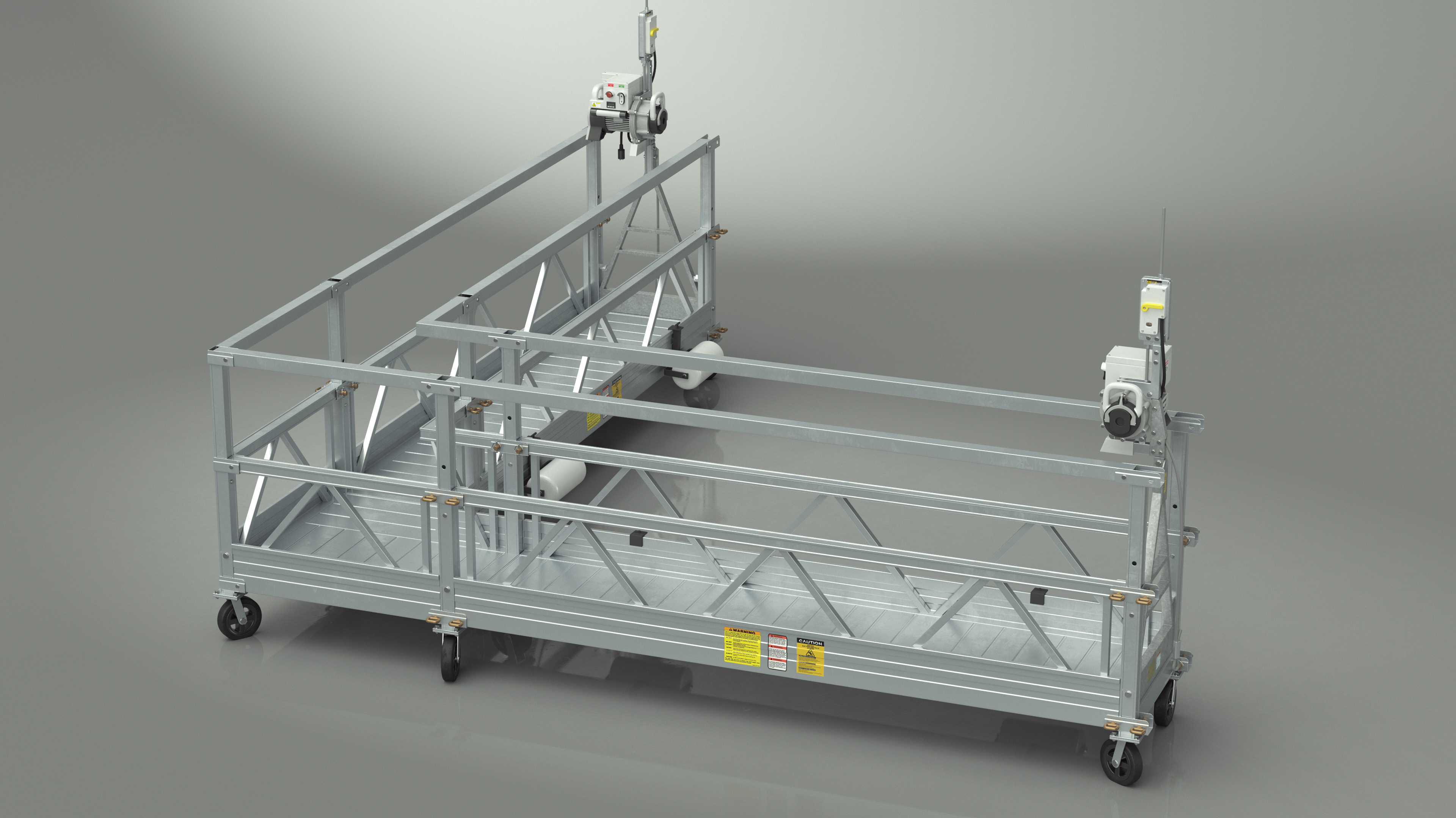 3D Window Cleaning Corner Platform
