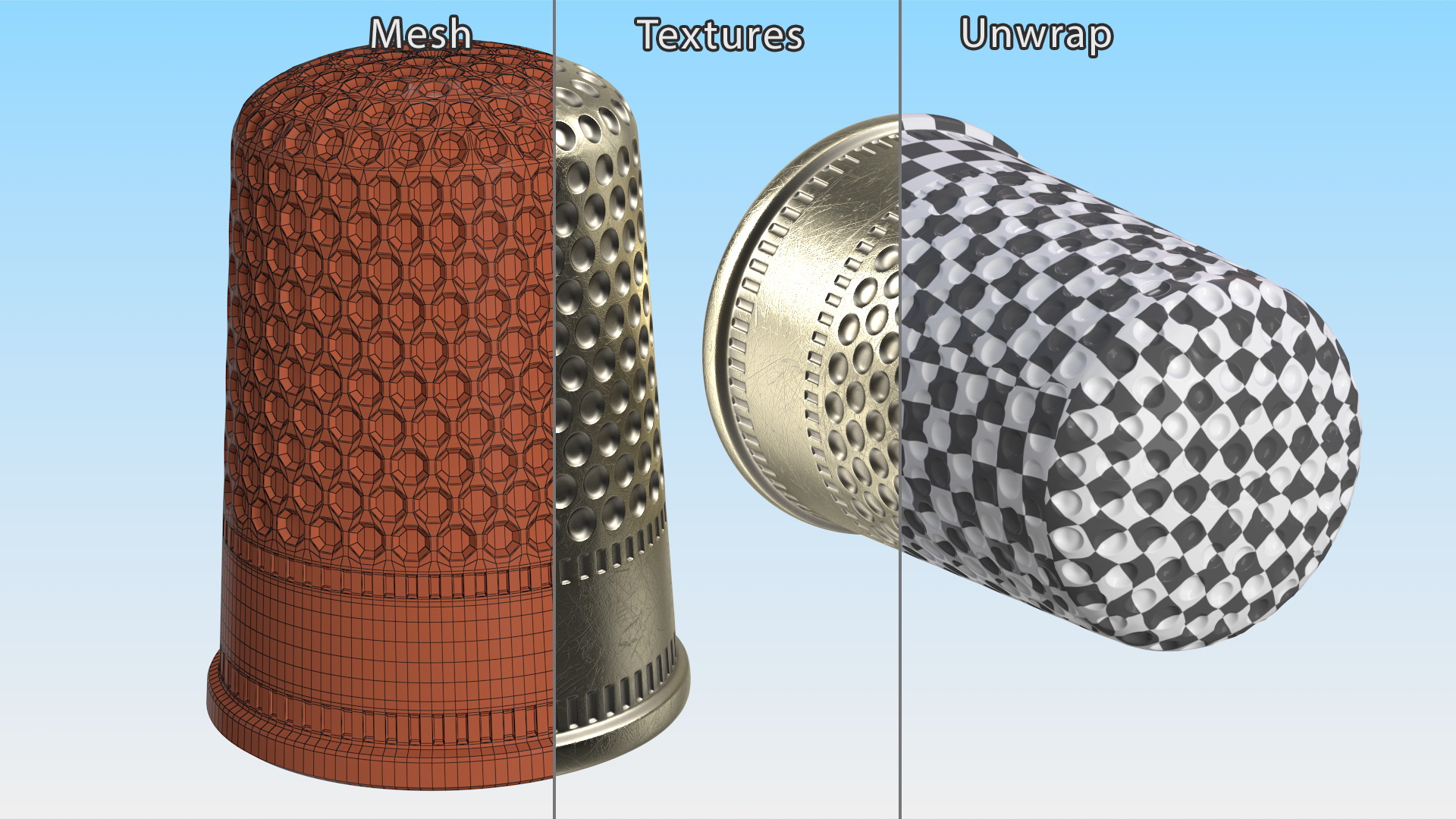 Sewing Thimble 3D model
