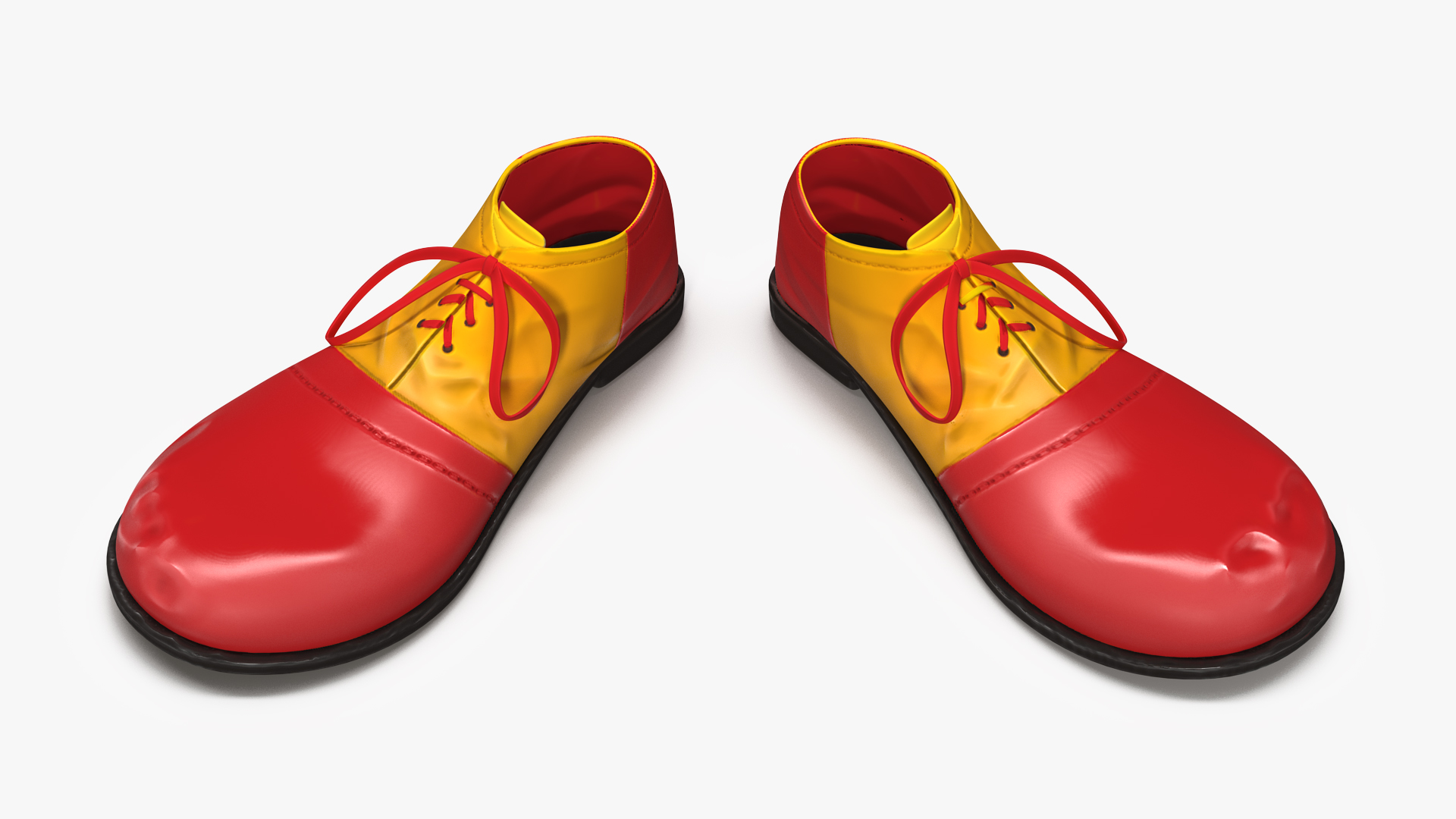 3D Clown Shoes