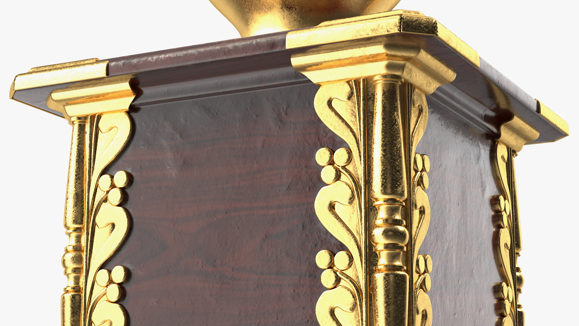 Vintage Manual Coffee Grinder 3D model