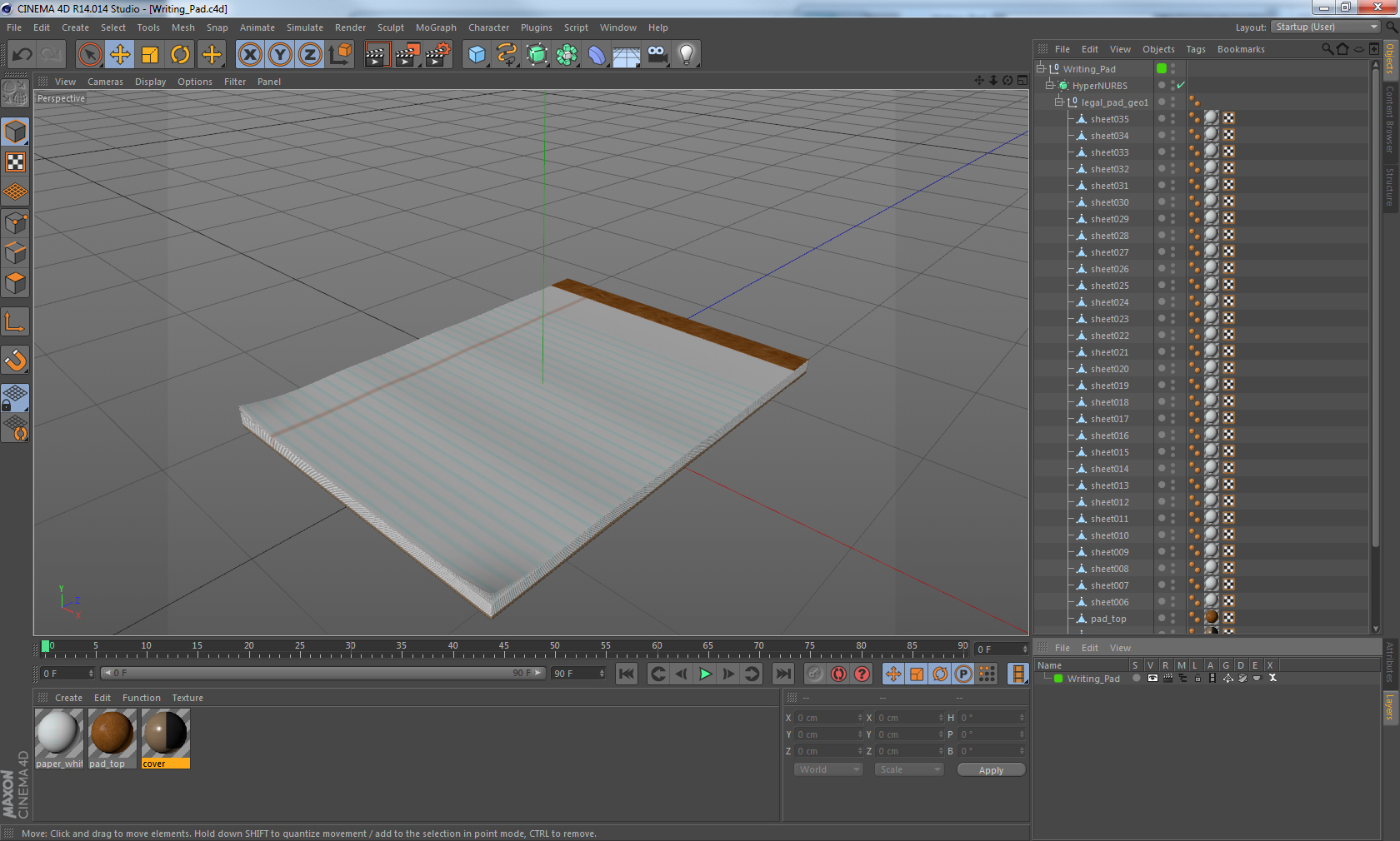 3D Writing Pad