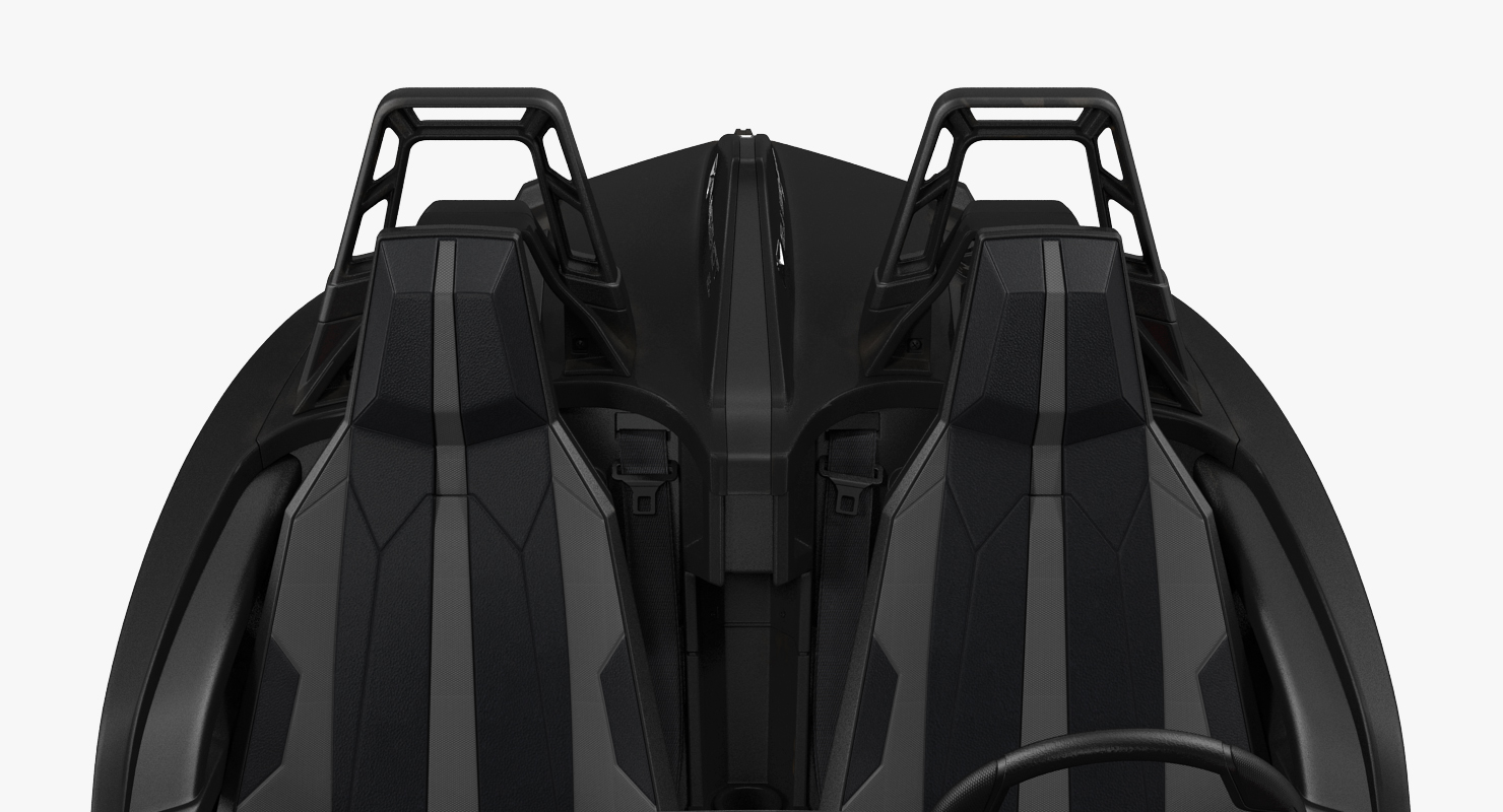 3D model Polaris Slingshot Trike Rigged