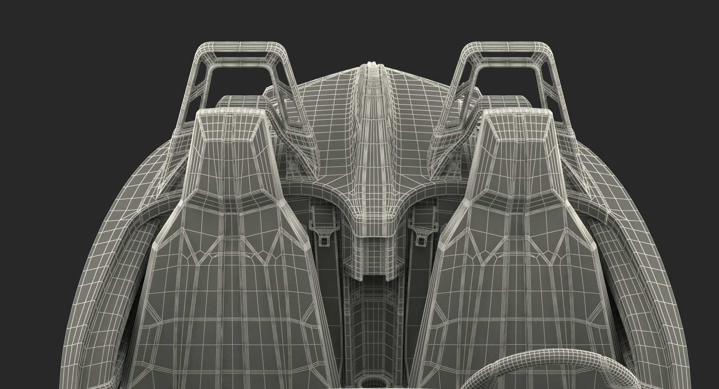 3D model Polaris Slingshot Trike Rigged
