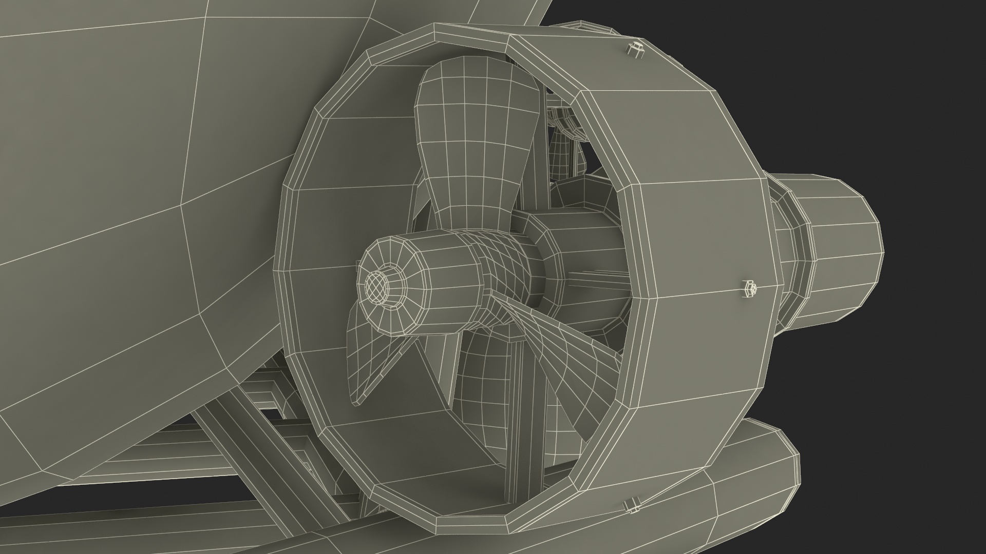 3D Tourist Deep Sea Submarine