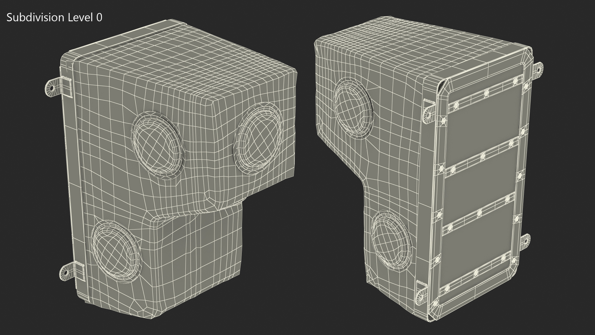3D Wall Mounted Boxing Bag model