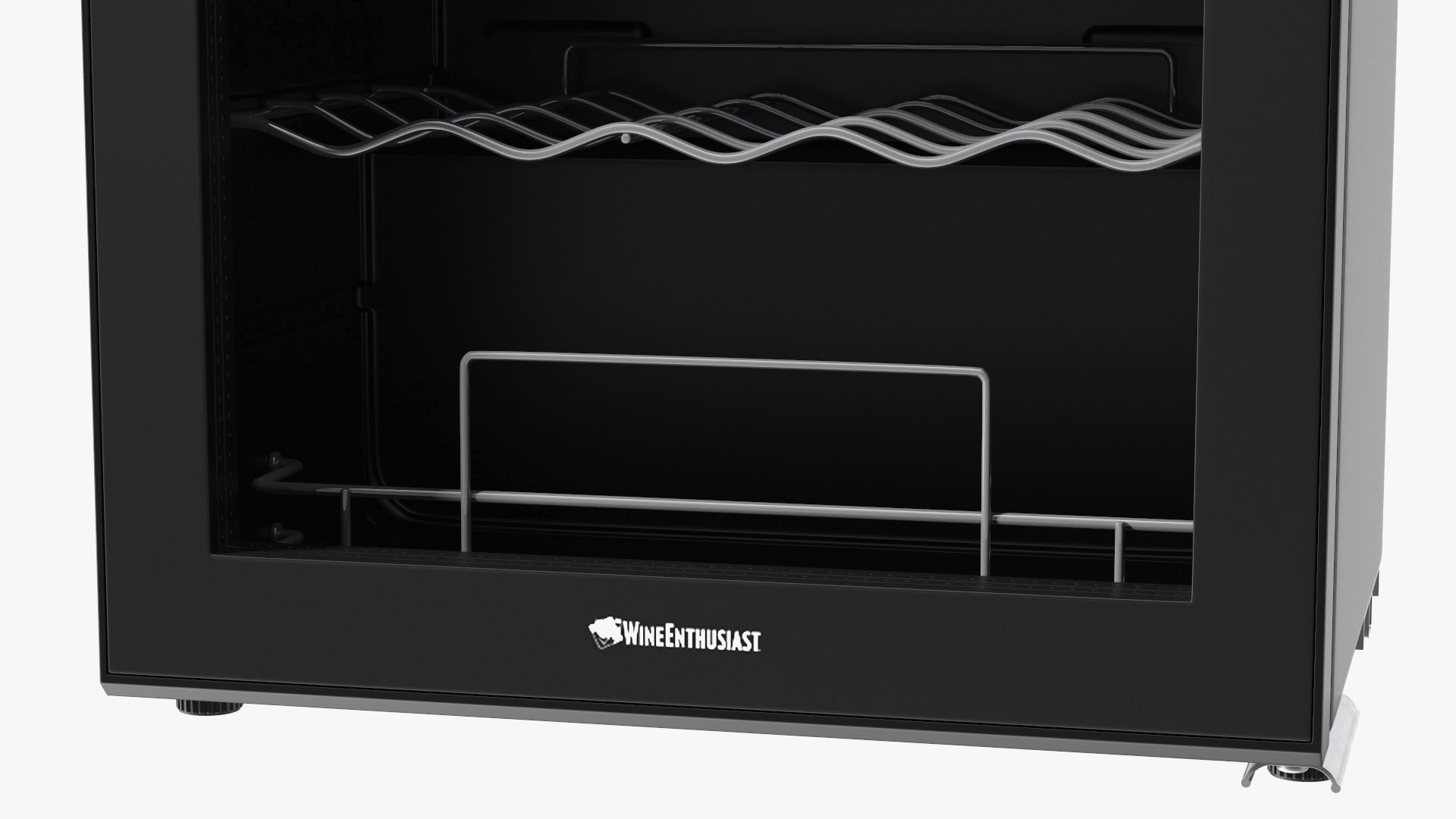 3D Wine Enthusiast 32 Bottle Dual Zone Compressor Wine Cooler model