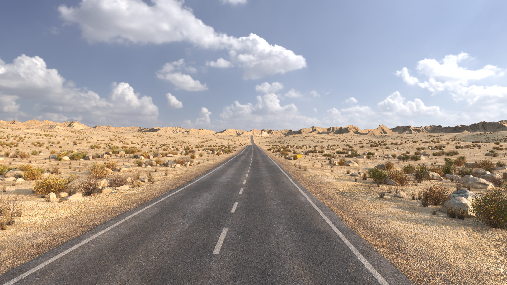 Desert Road, view 4