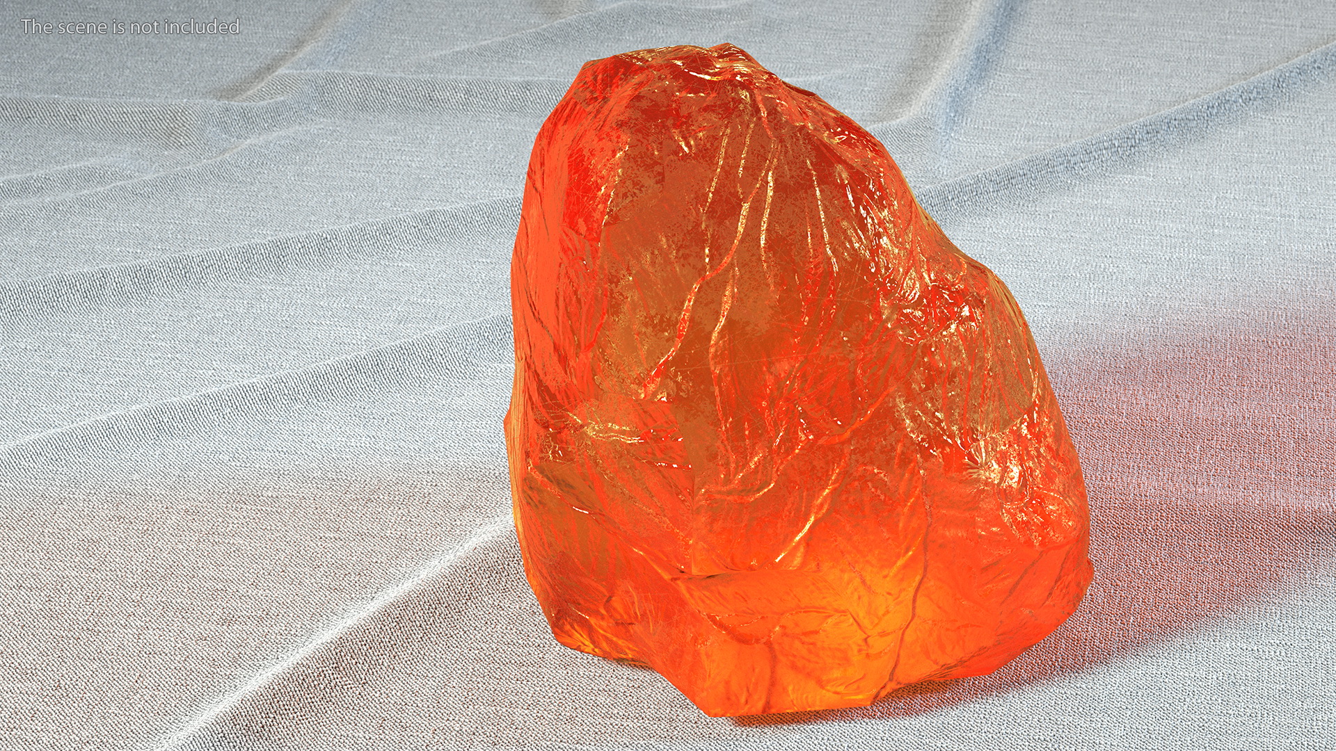 3D Amber Stone