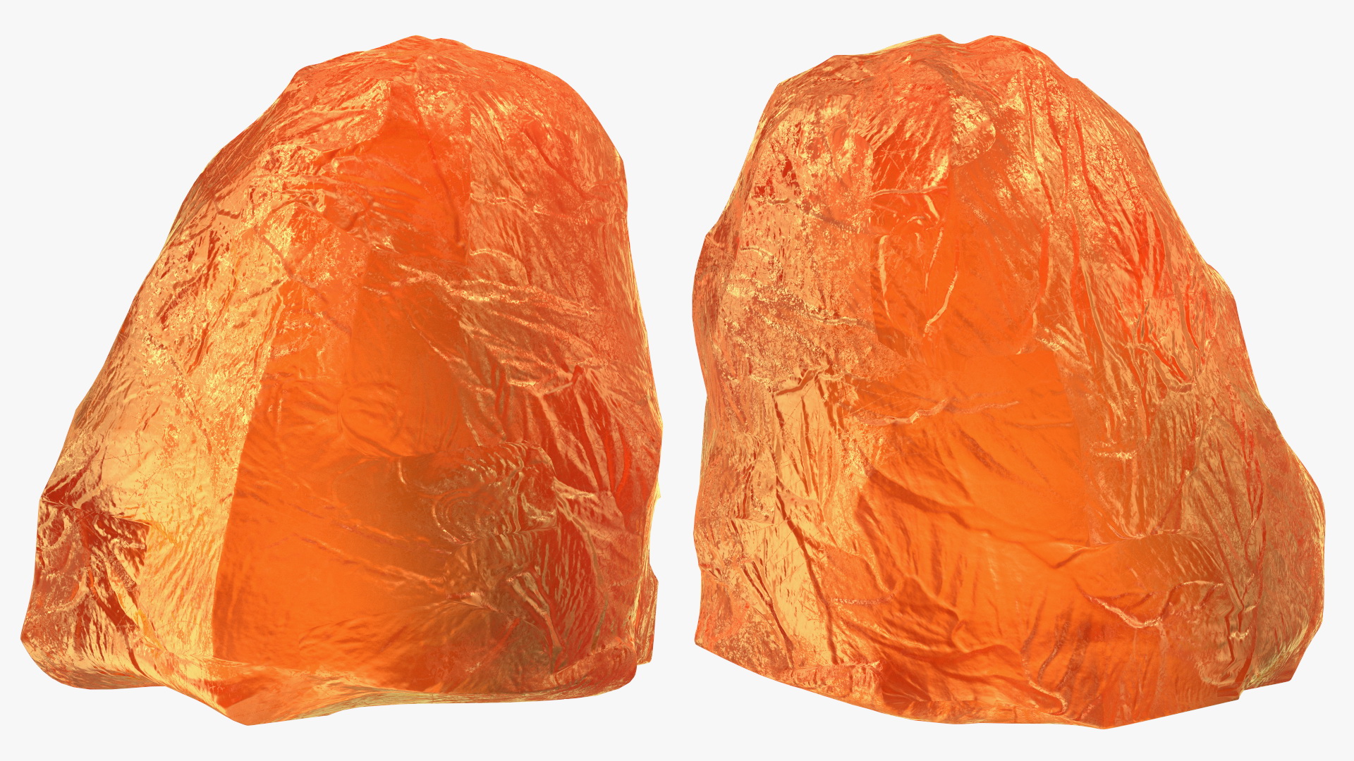 3D Amber Stone