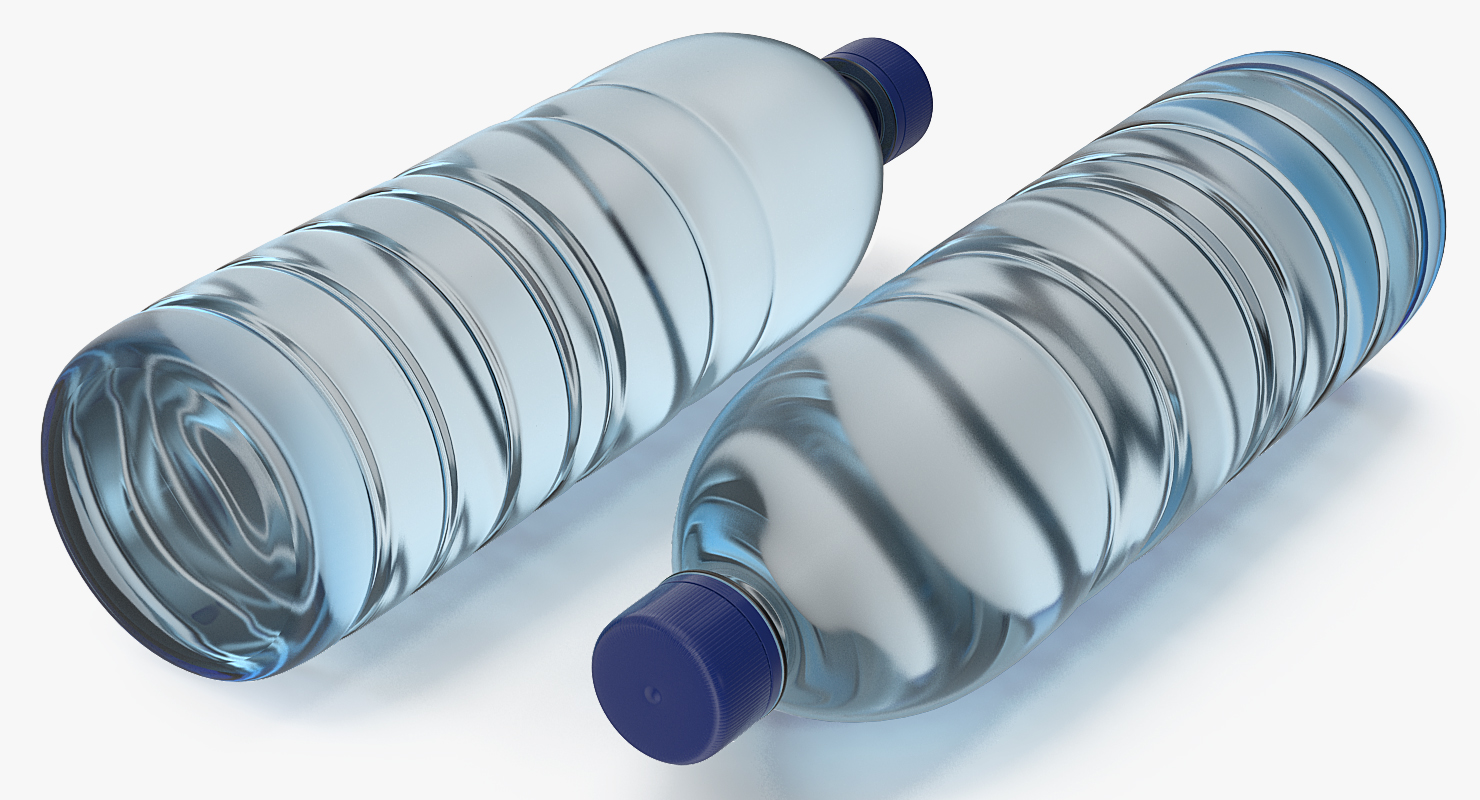 Plastic Water Bottle 2 3D