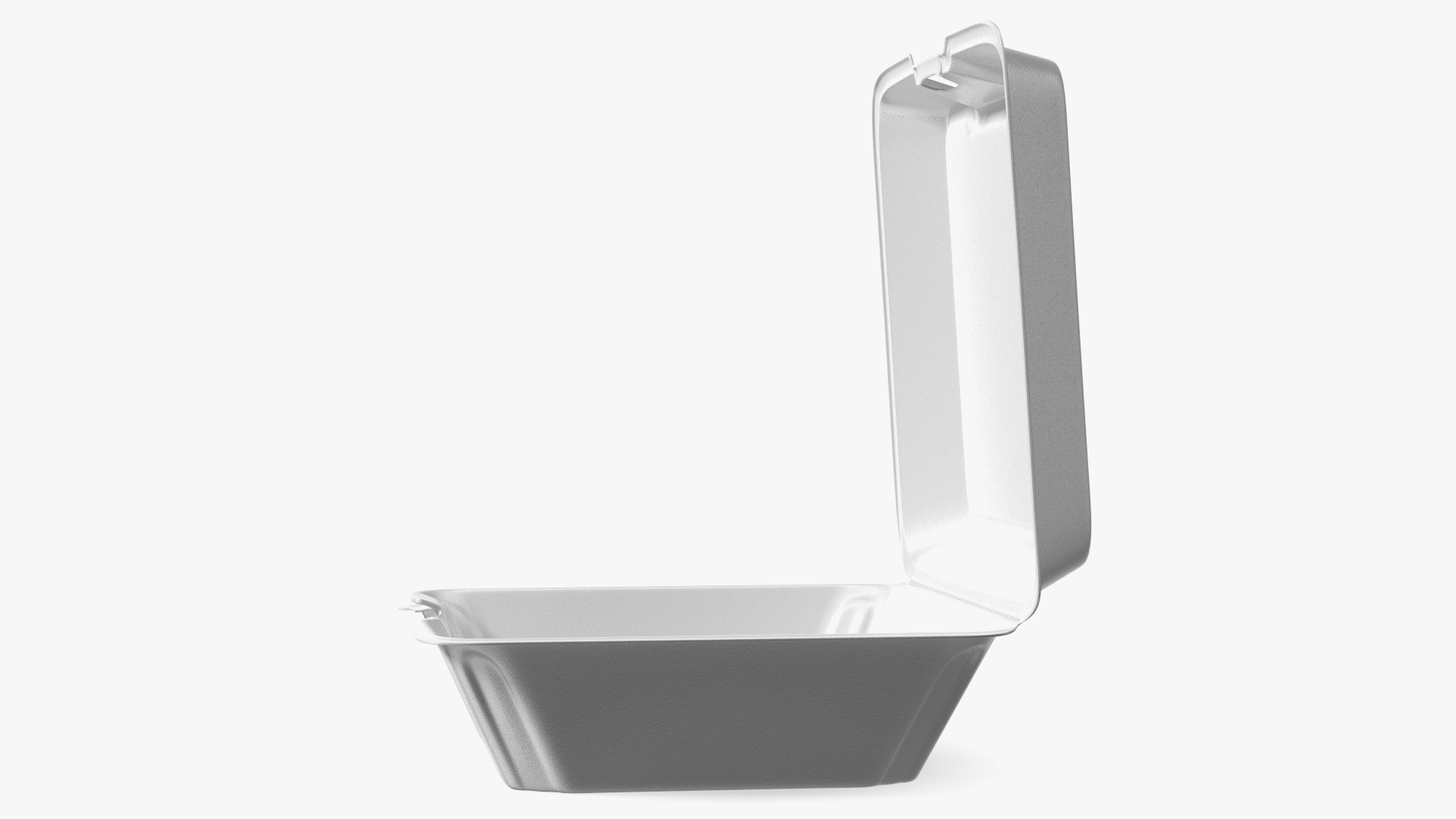 3D Disposable Food Tray Rigged for Maya