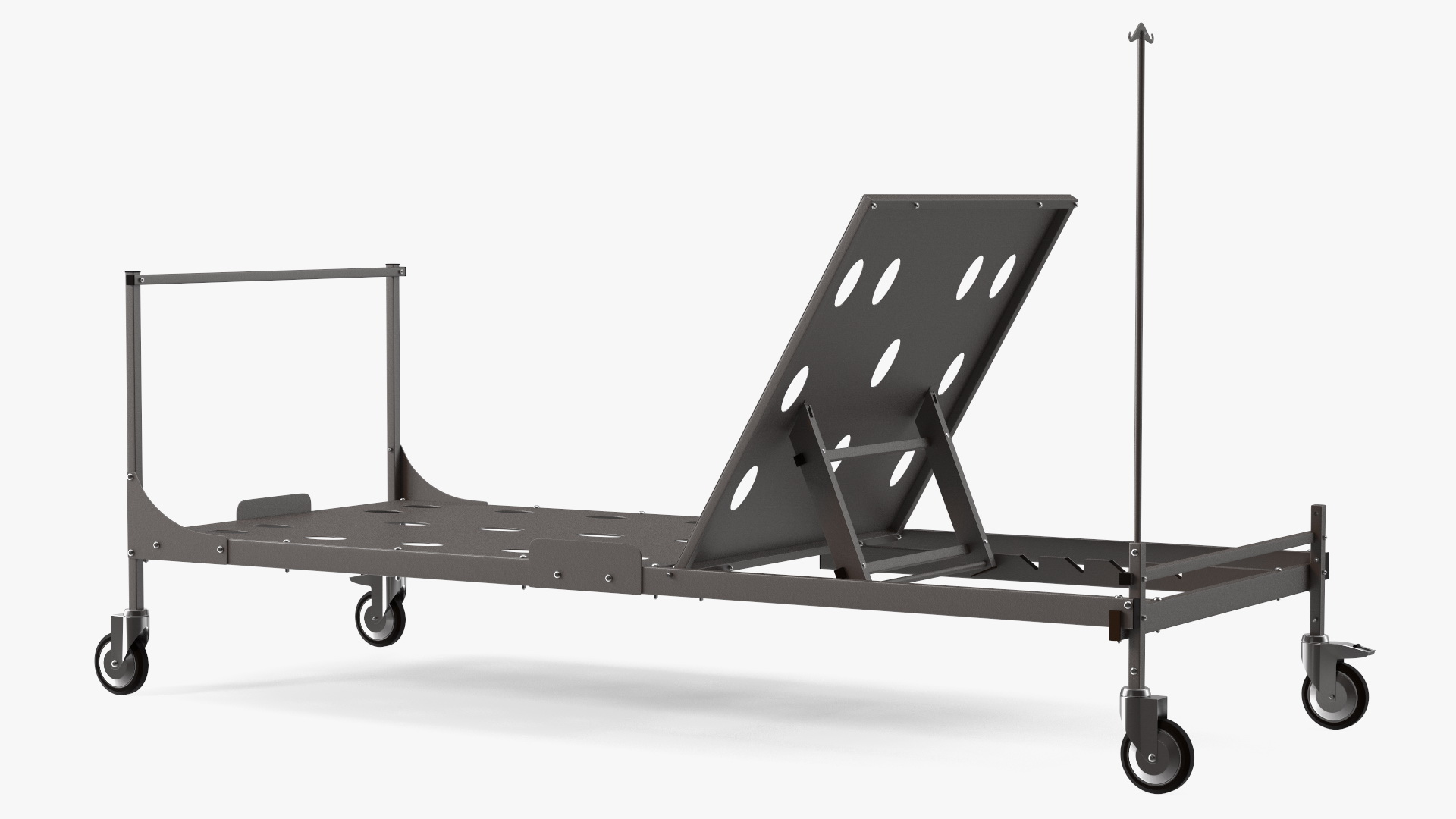 3D model Hospital Folding Bed