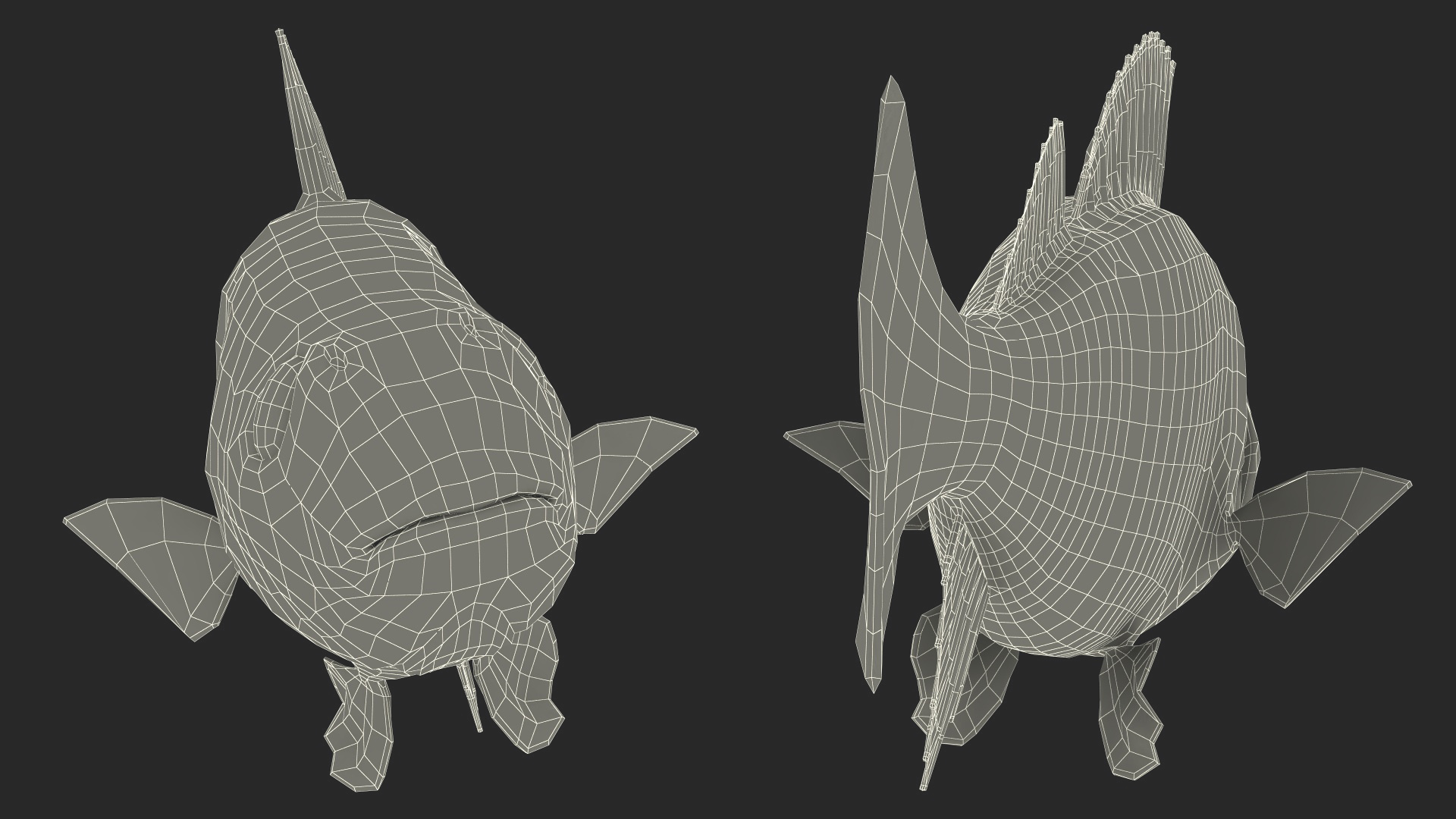 3D Perca Fluviatilis Rigged for Cinema 4D model