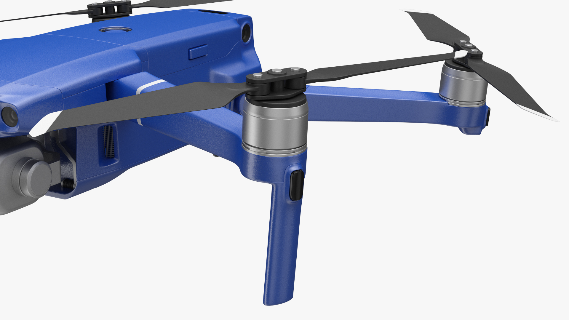 Quadcopter Aerial Drone with Gimbal Mounted Camera Rigged 3D