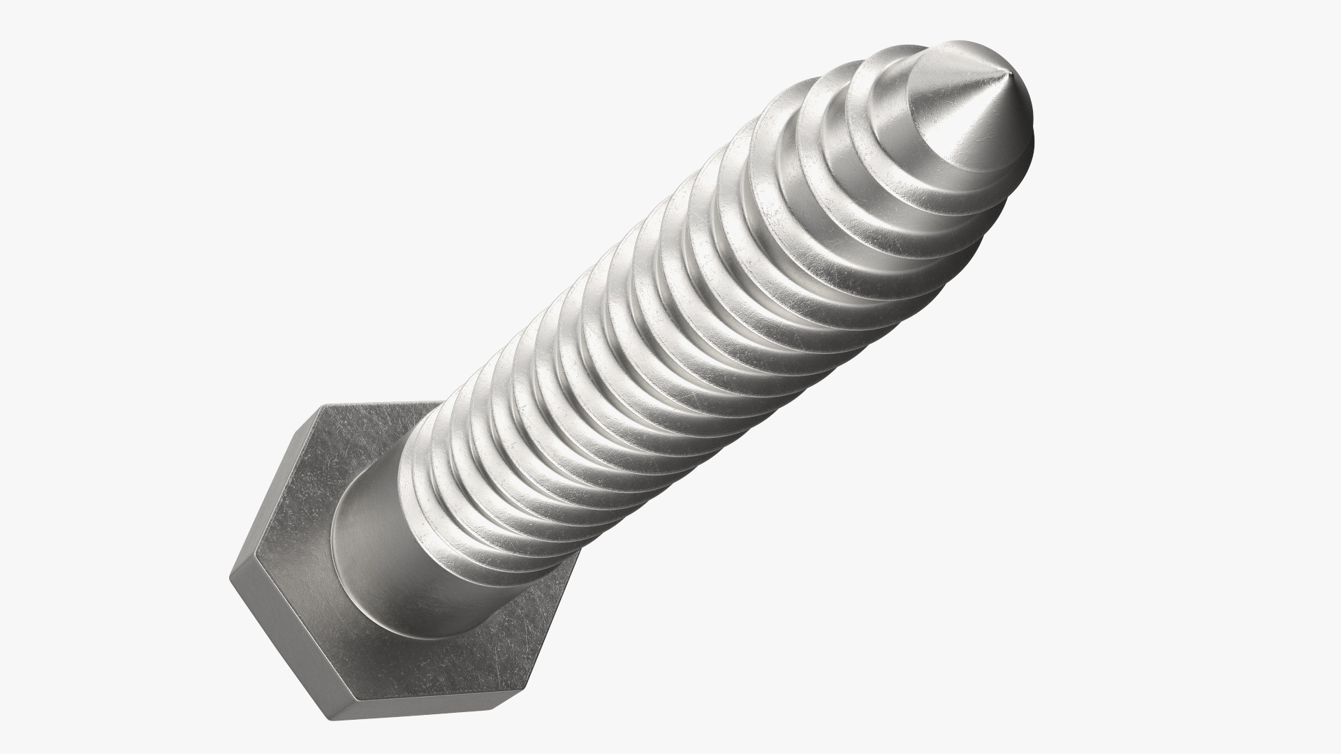 3D Lag Bolt for 3D Print