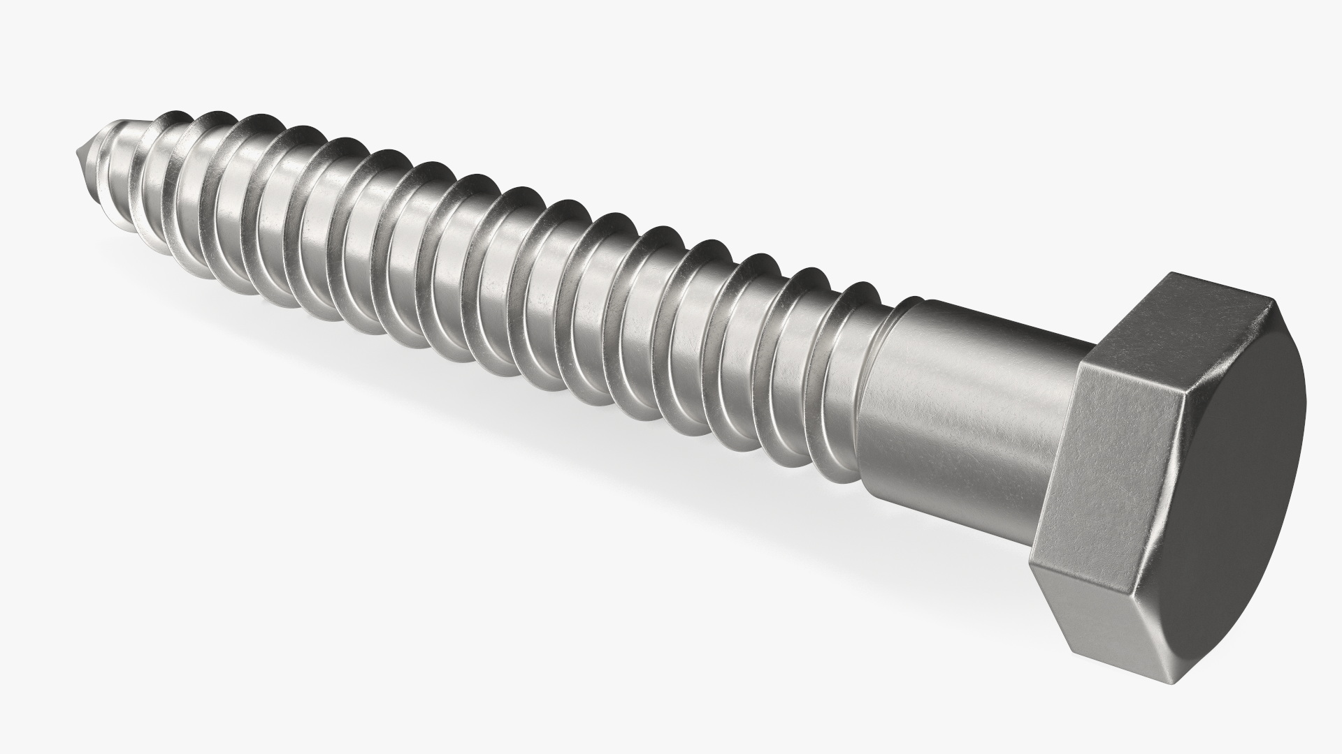 3D Lag Bolt for 3D Print