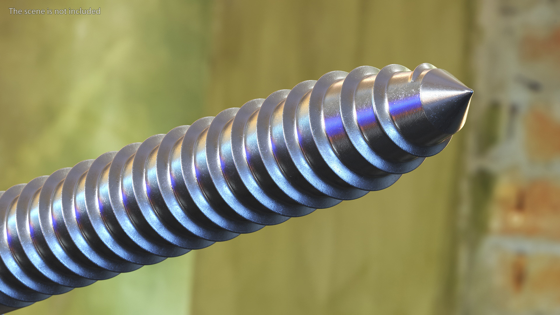 3D Lag Bolt for 3D Print